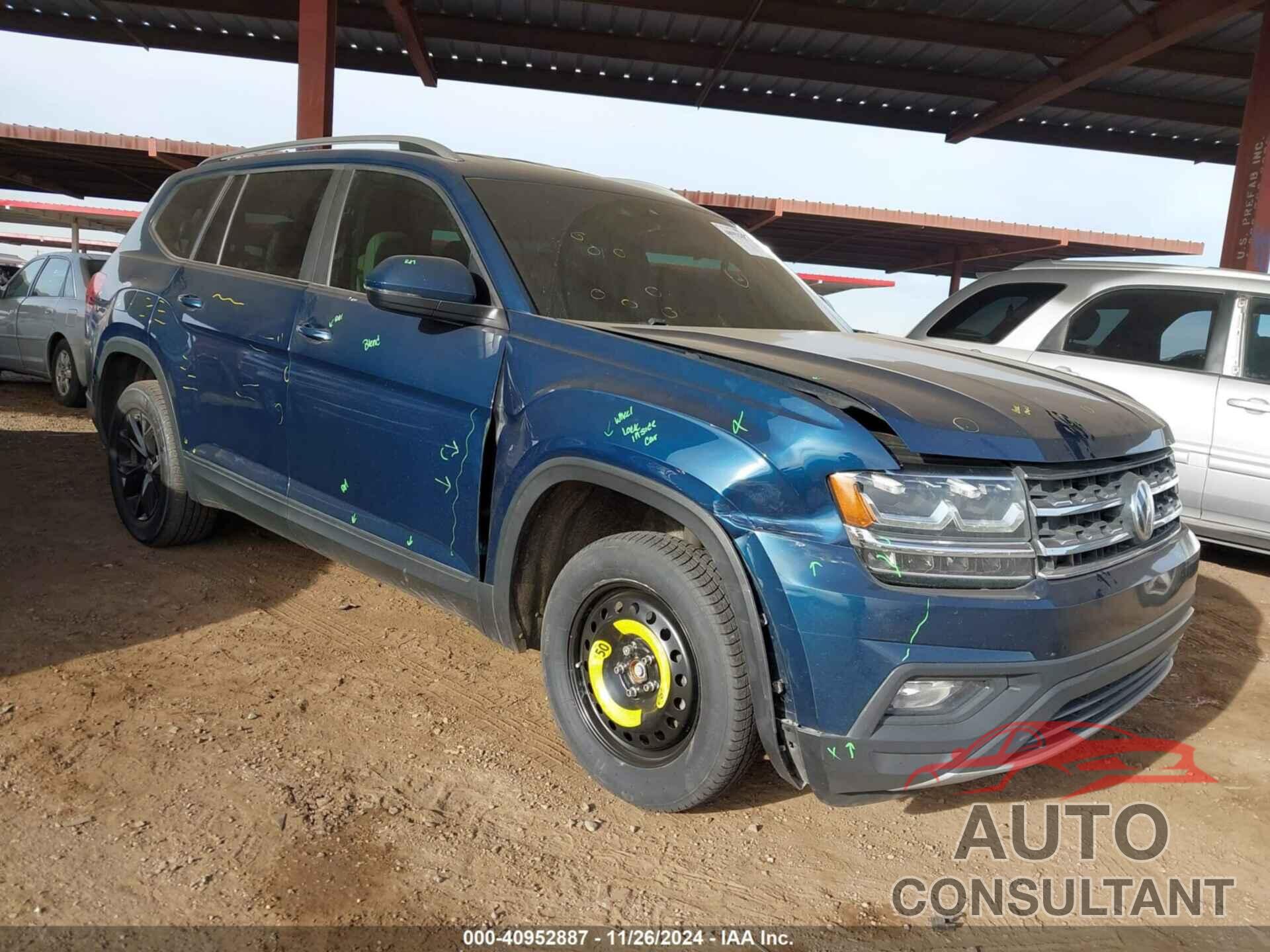 VOLKSWAGEN ATLAS 2018 - 1V2DP2CA4JC592689