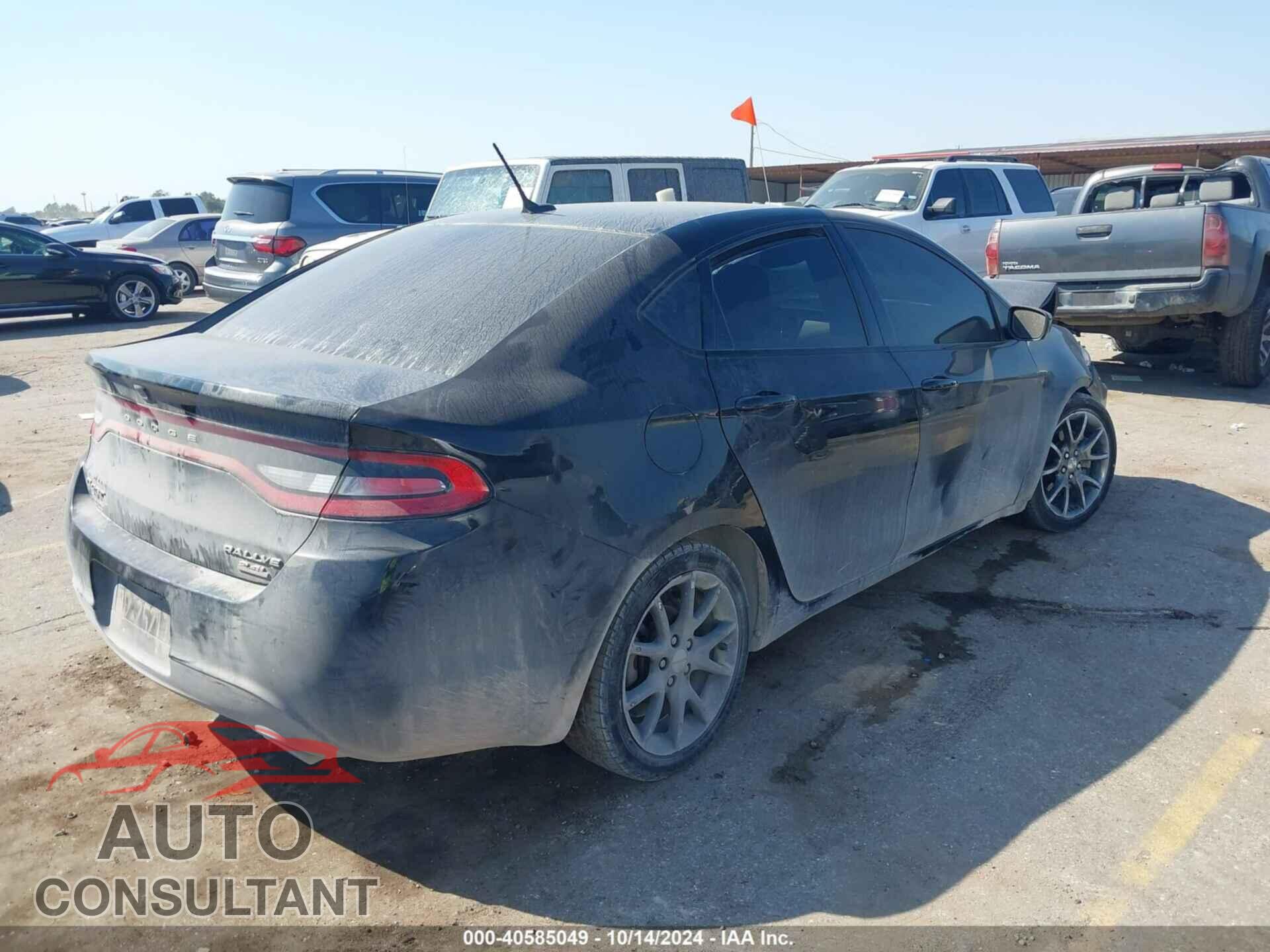 DODGE DART 2014 - 1C3CDFBB2ED910045