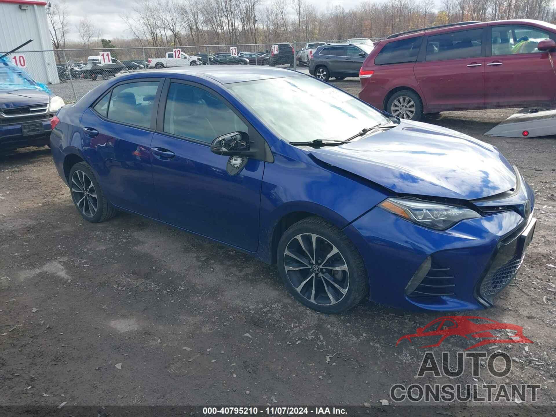 TOYOTA COROLLA 2017 - 2T1BURHE9HC831077