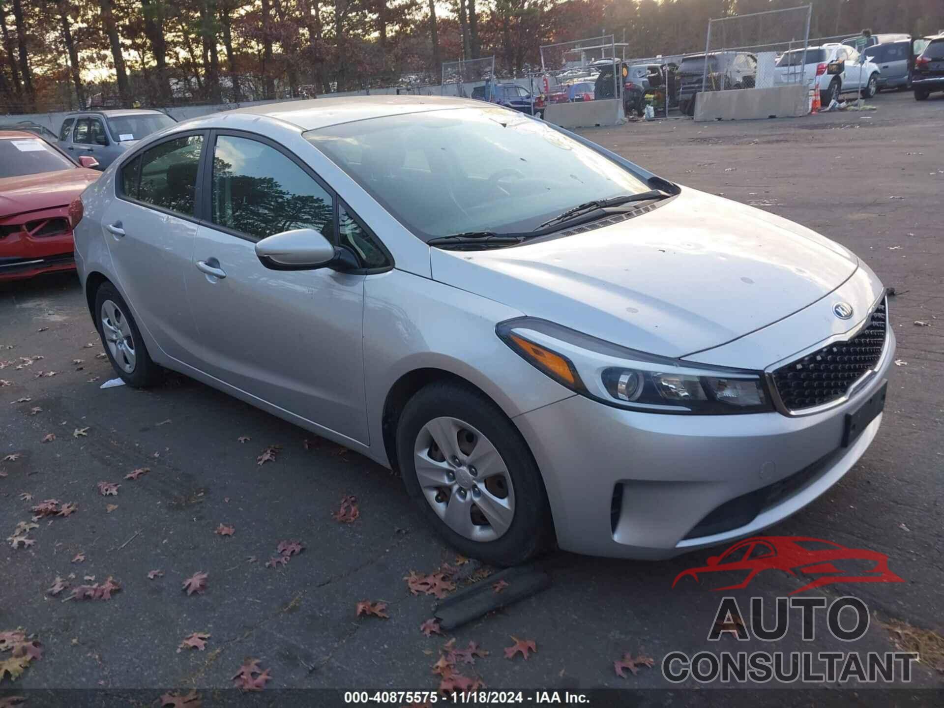 KIA FORTE 2017 - 3KPFK4A76HE017377