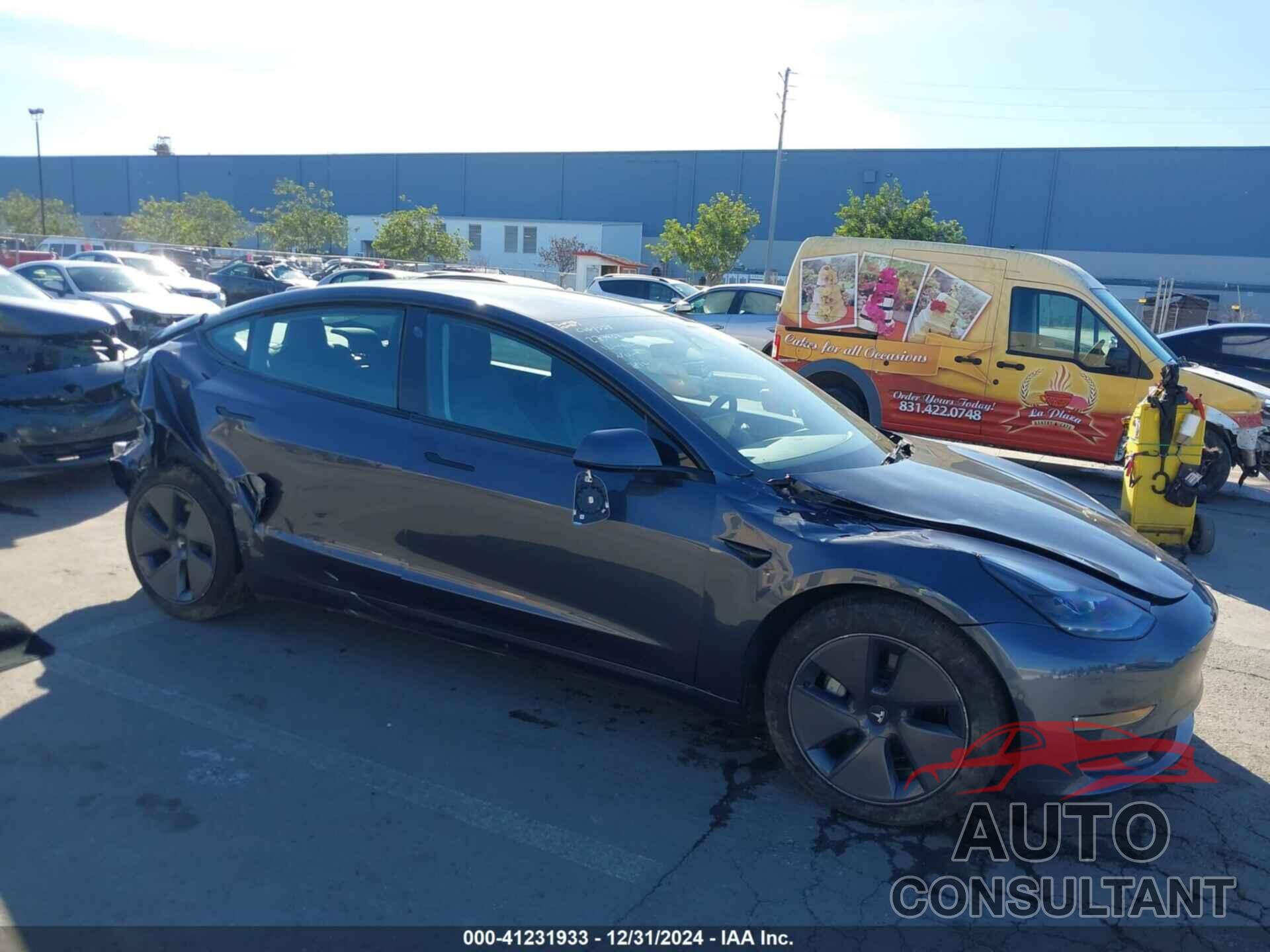 TESLA MODEL 3 2022 - 5YJ3E1EB3NF163989