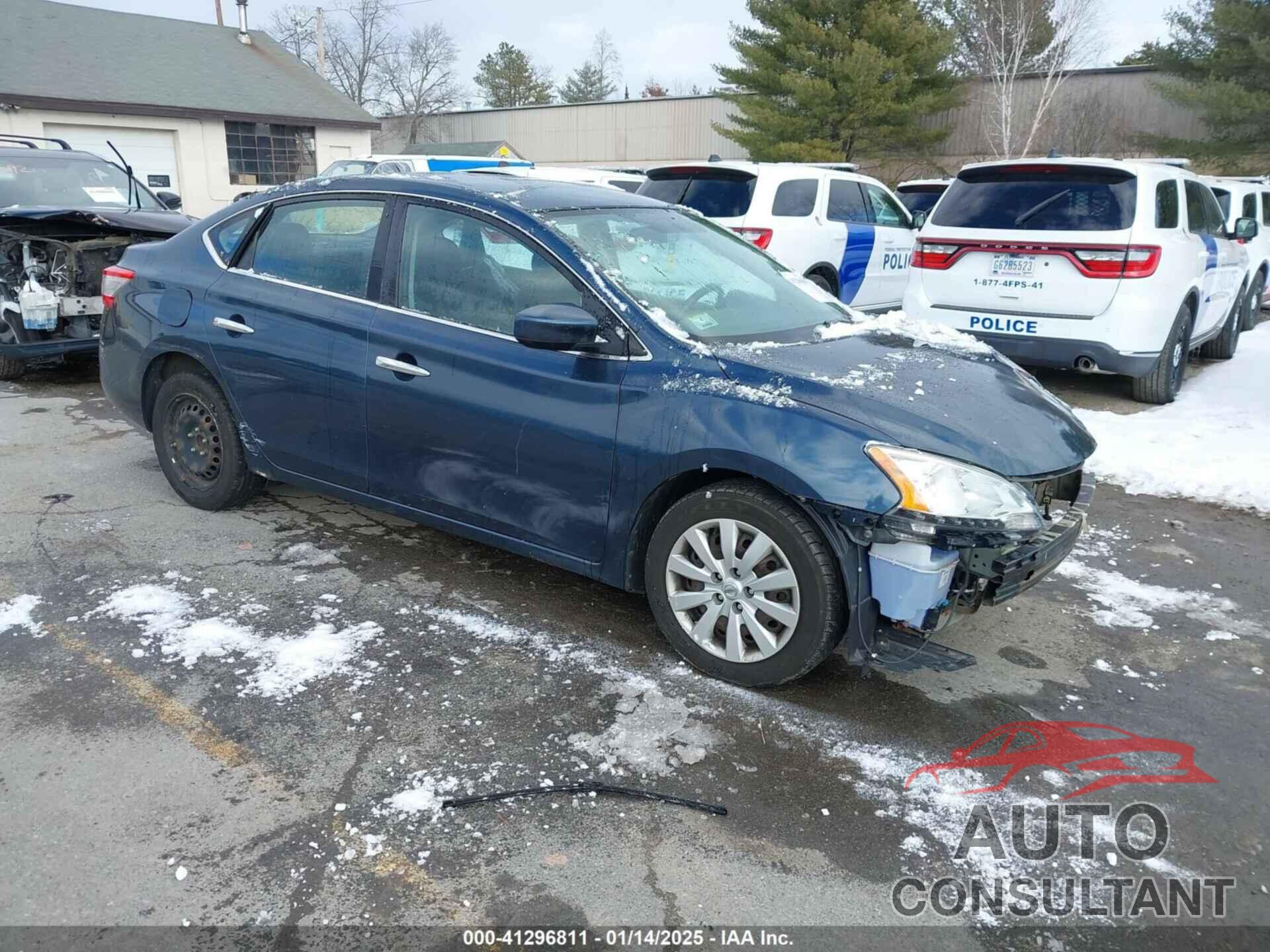 NISSAN SENTRA 2013 - 1N4AB7AP4DN905004