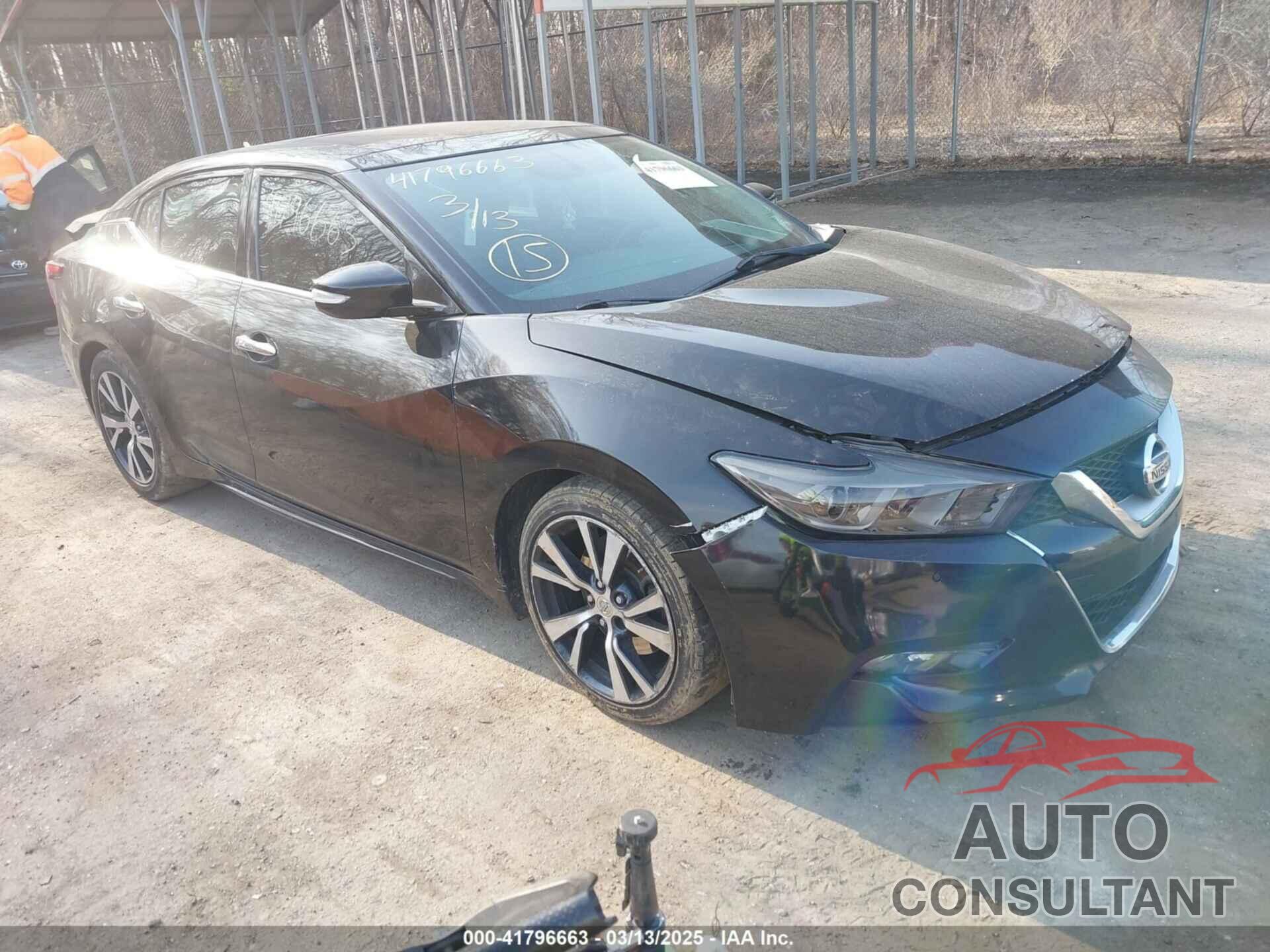 NISSAN MAXIMA 2016 - 1N4AA6AP4GC434582