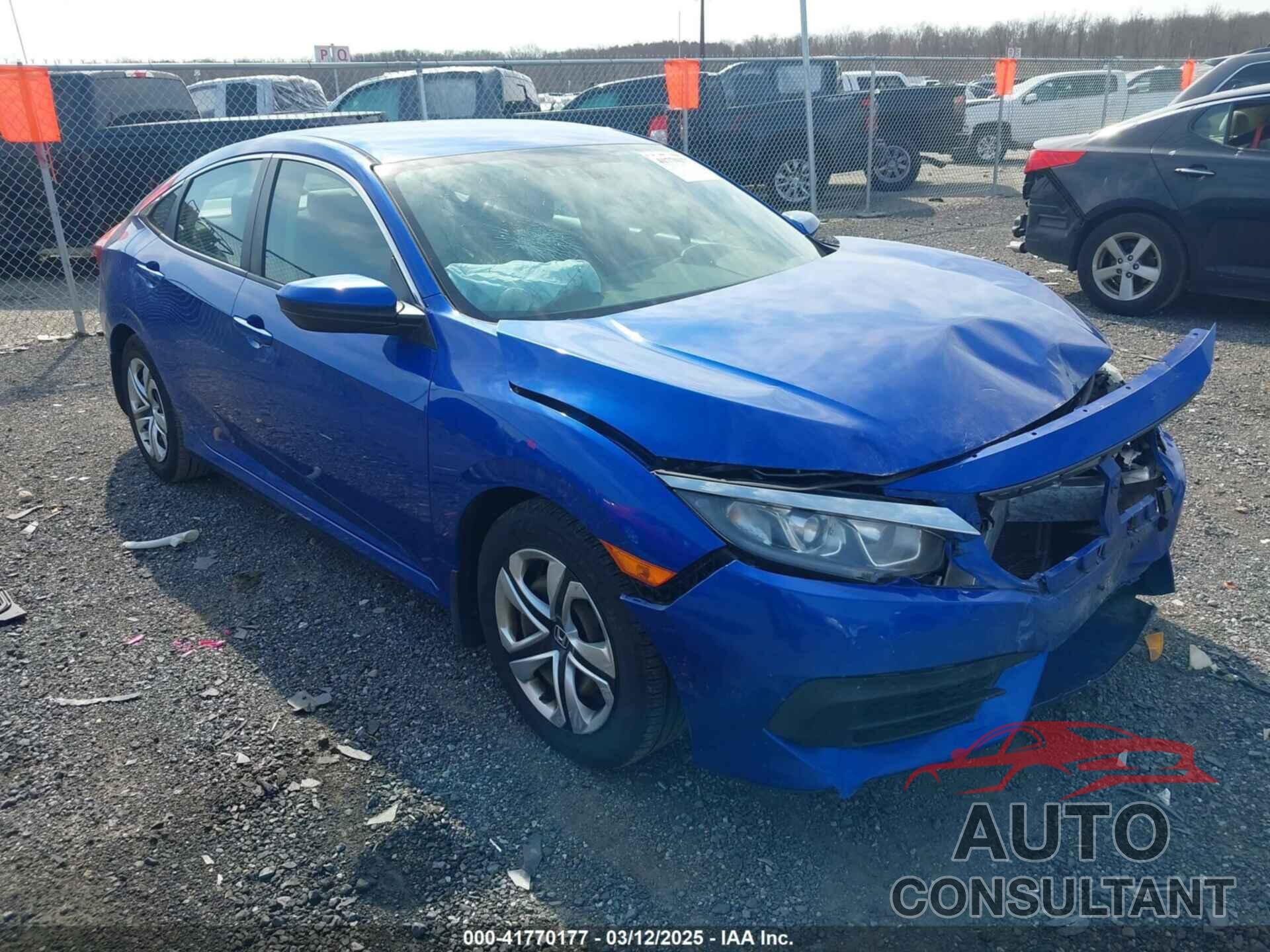 HONDA CIVIC 2017 - 19XFC2F55HE202061