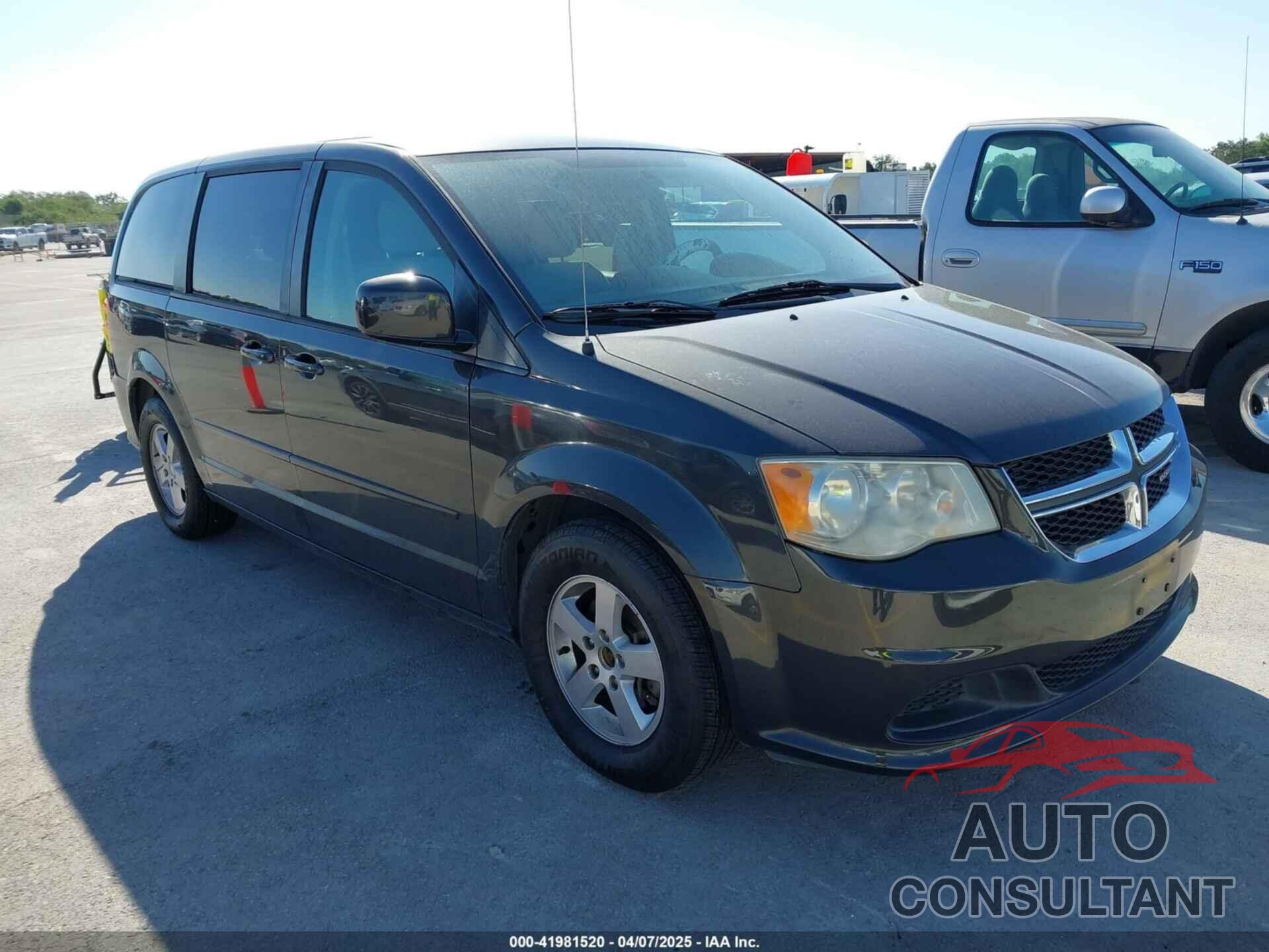 DODGE GRAND CARAVAN 2012 - 2C4RDGCG7CR196882