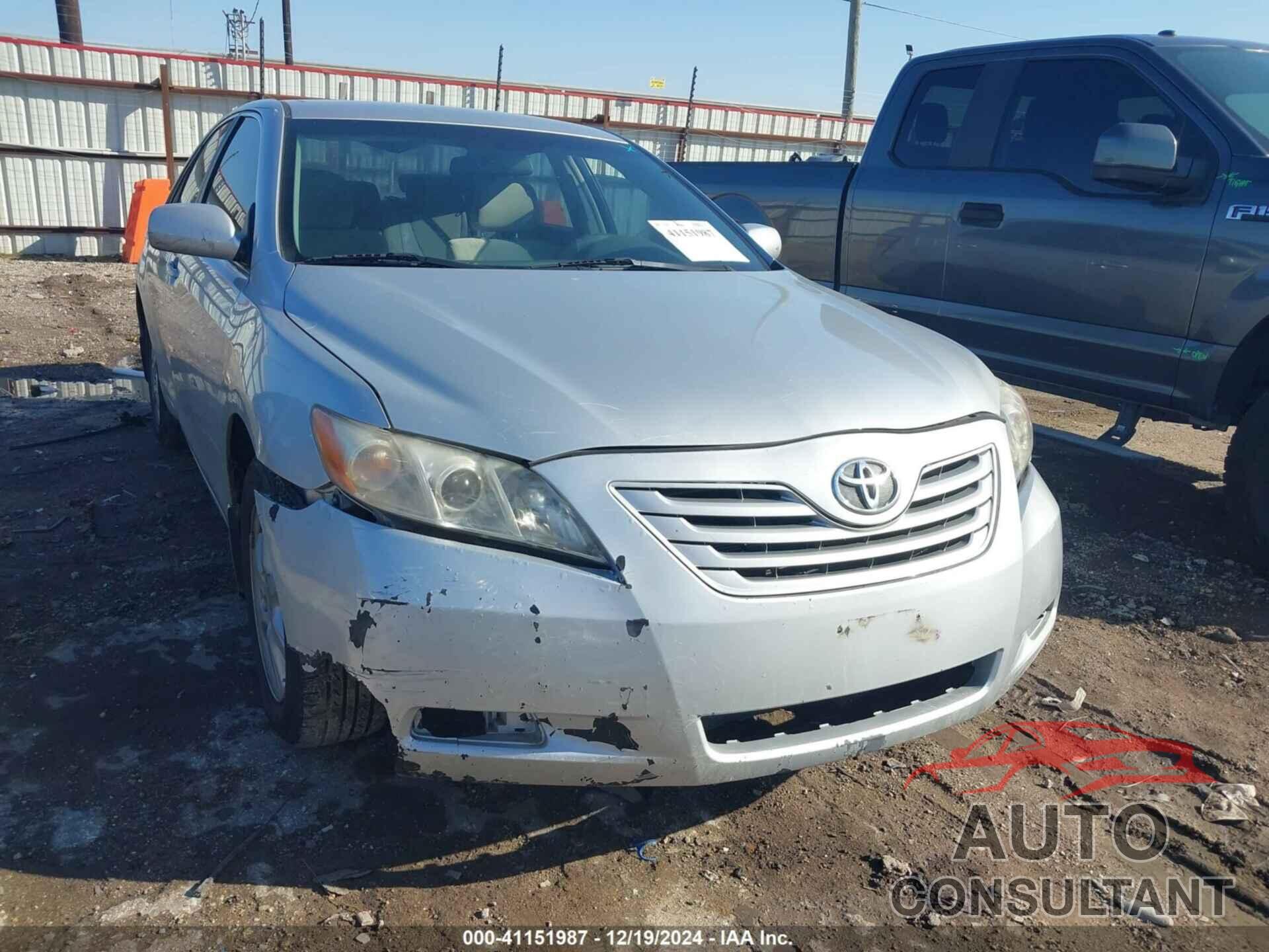 TOYOTA CAMRY 2009 - 4T4BE46K89R118749