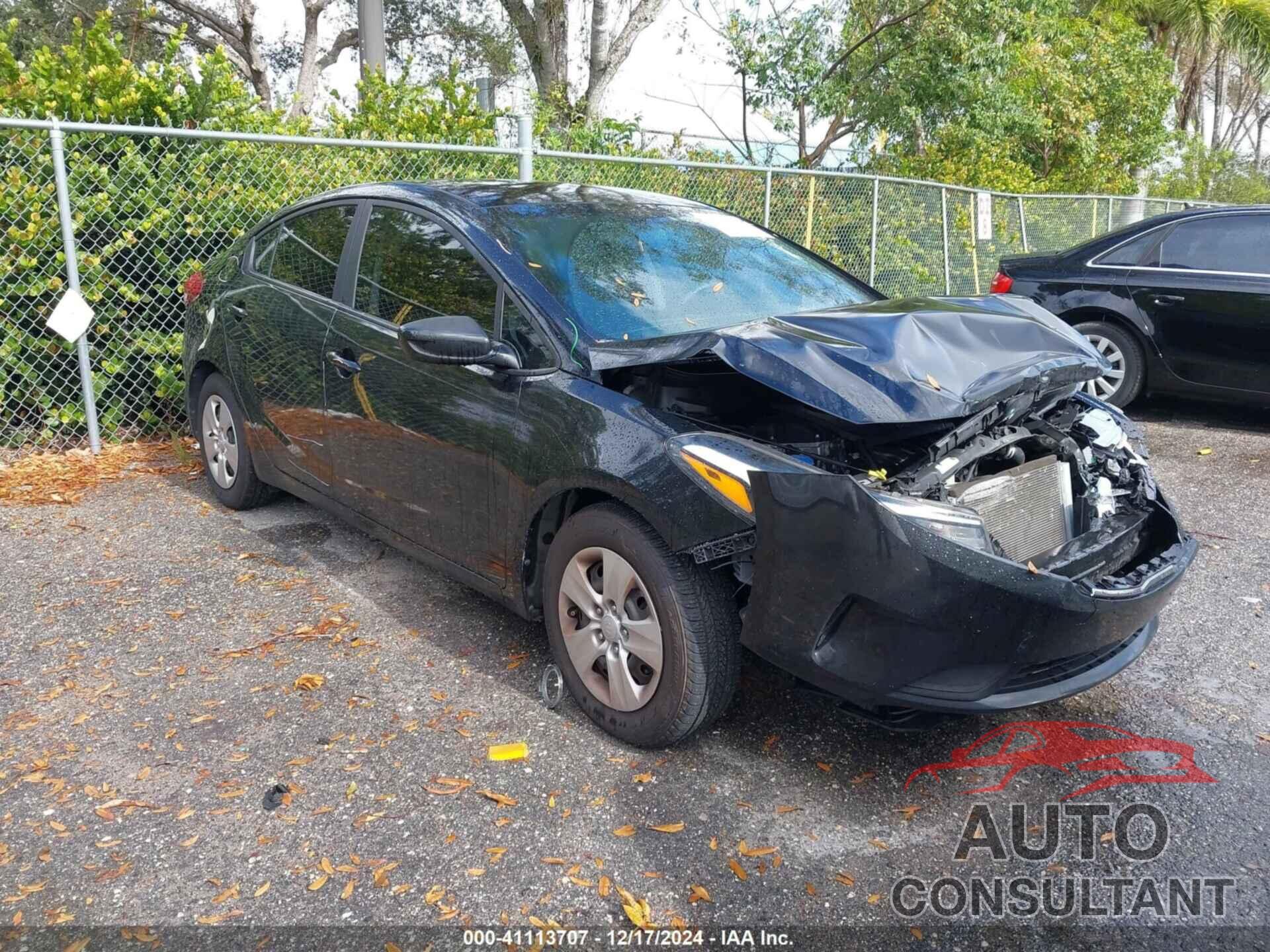 KIA FORTE 2017 - 3KPFK4A77HE114992