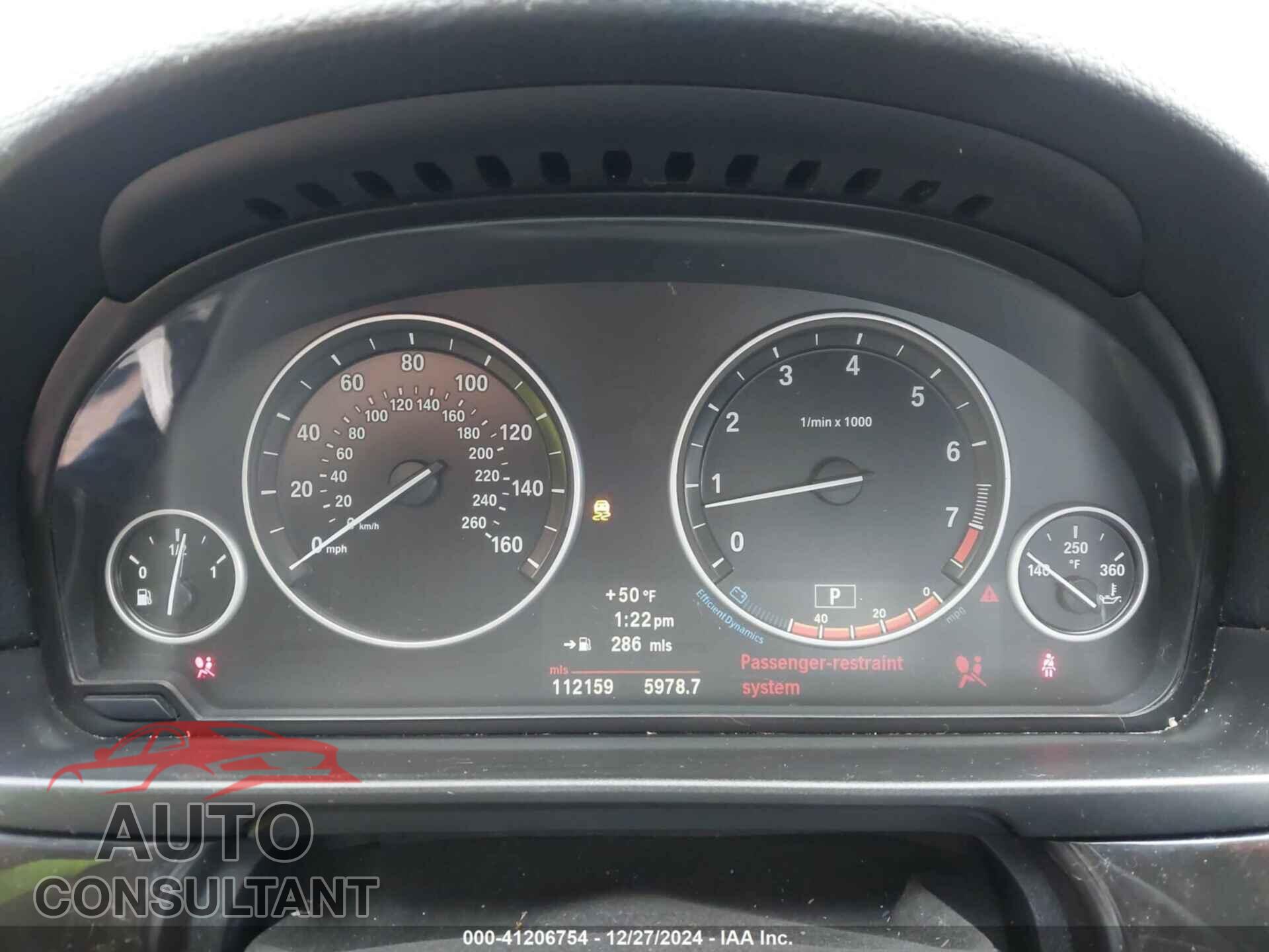 BMW 528I 2012 - WBAXH5C59CDW03759