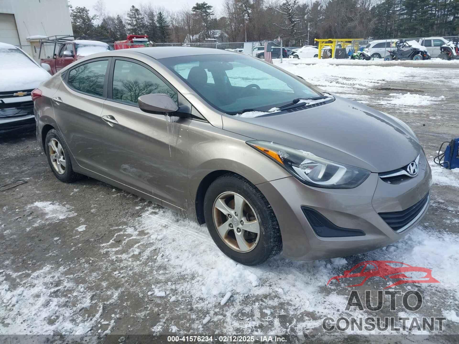 HYUNDAI ELANTRA 2015 - 5NPDH4AE6FH648255
