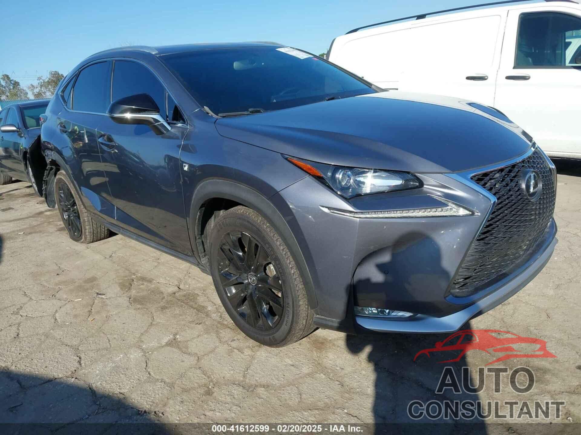 LEXUS NX 200T 2016 - JTJYARBZ2G2048336