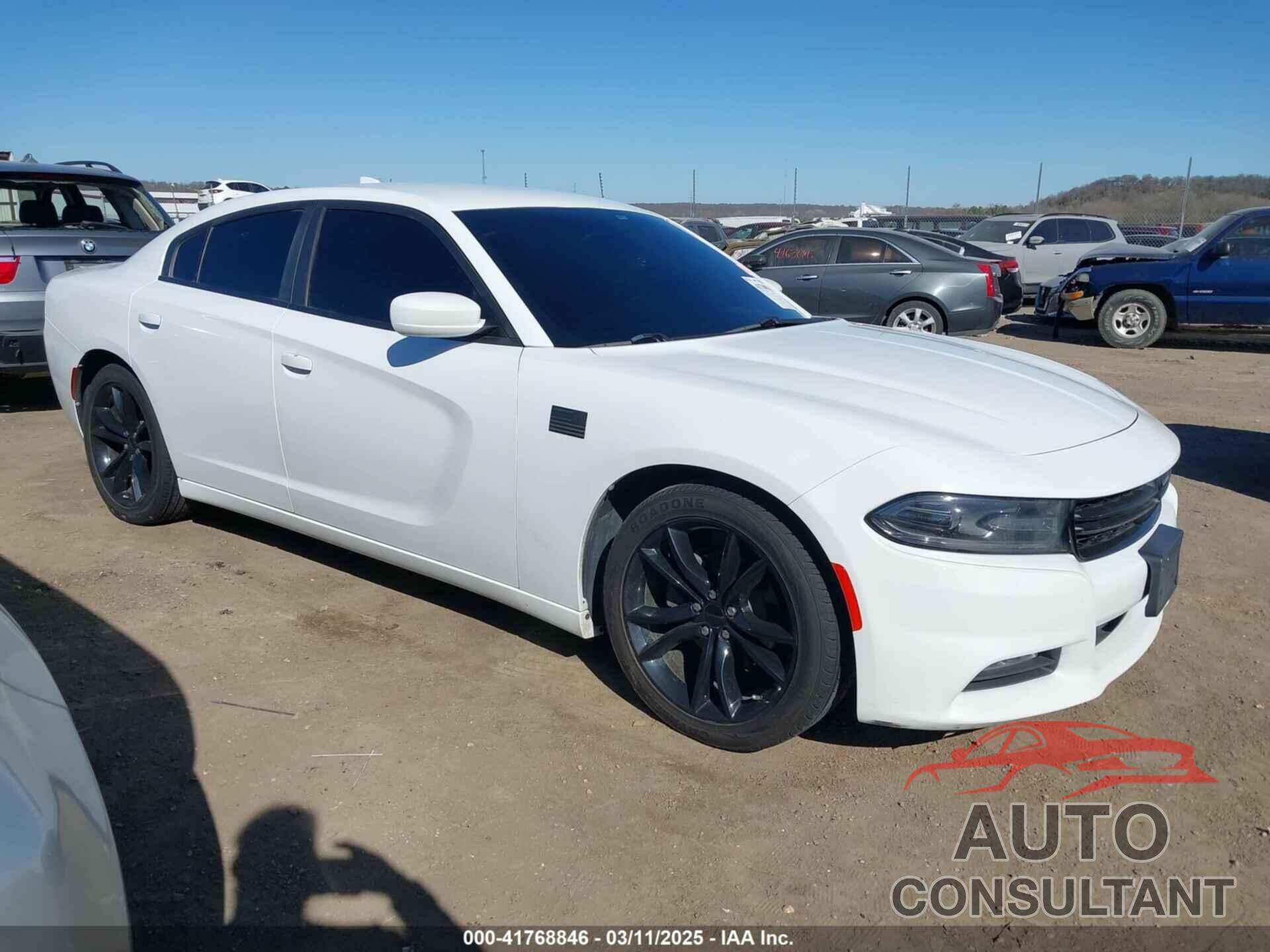 DODGE CHARGER 2016 - 2C3CDXHG3GH326493