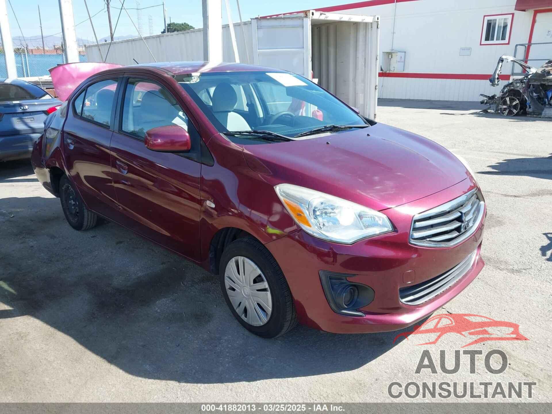 MITSUBISHI MIRAGE G4 2017 - ML32F3FJ3HHF13321