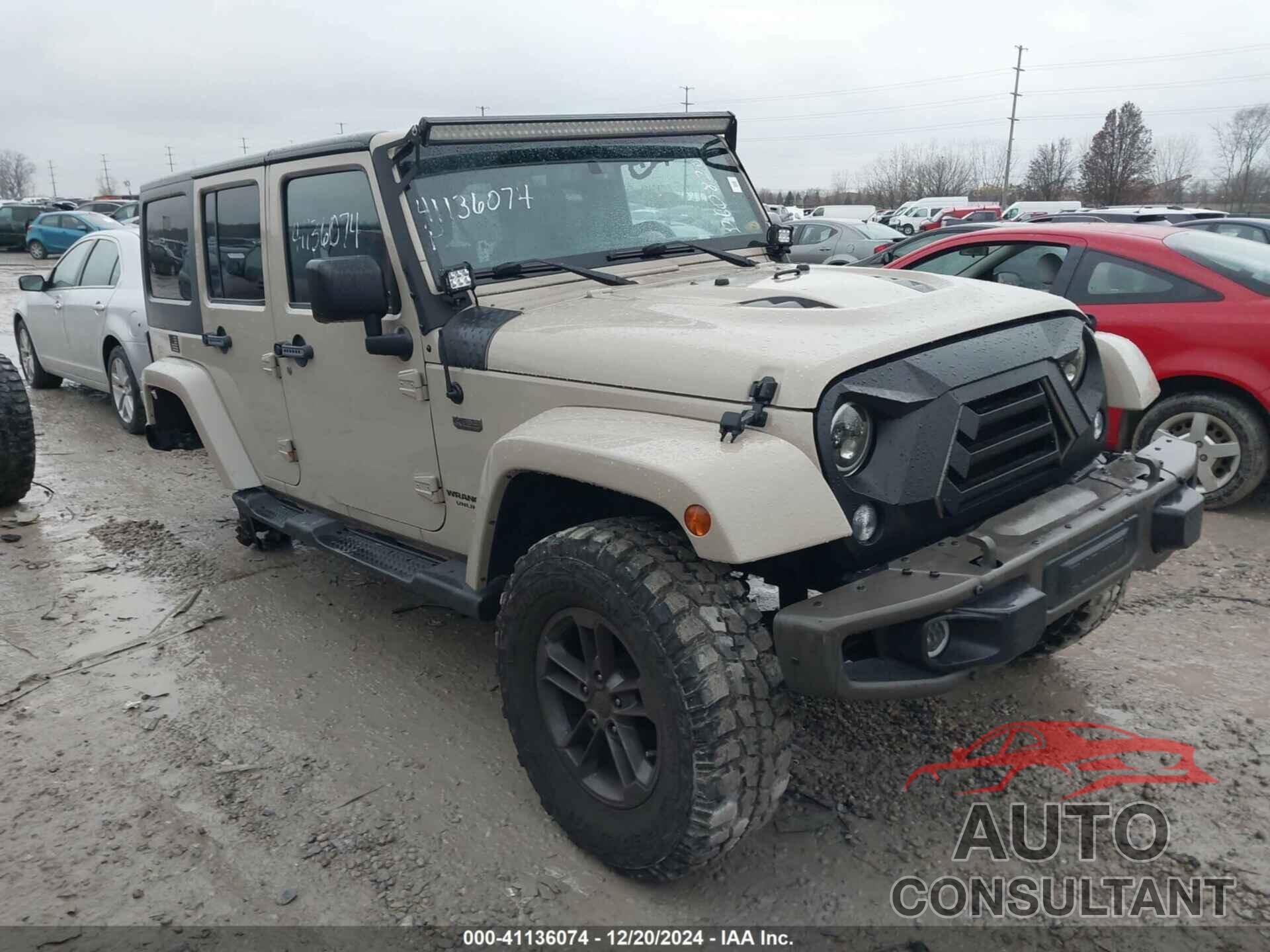 JEEP WRANGLER UNLIMITED 2016 - 1C4BJWEGXGL260820