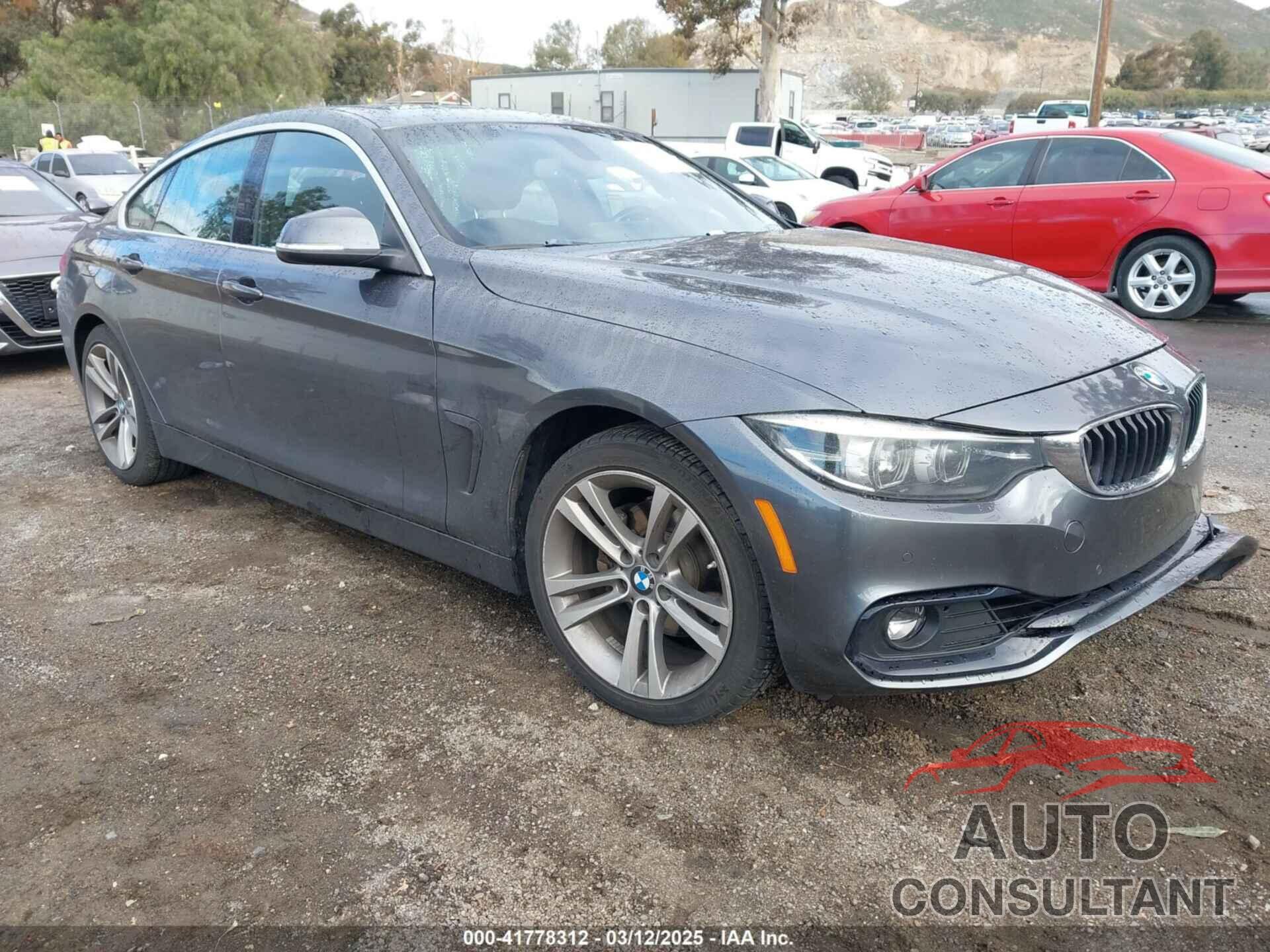 BMW 430I GRAN COUPE 2018 - WBA4J1C52JBG79142