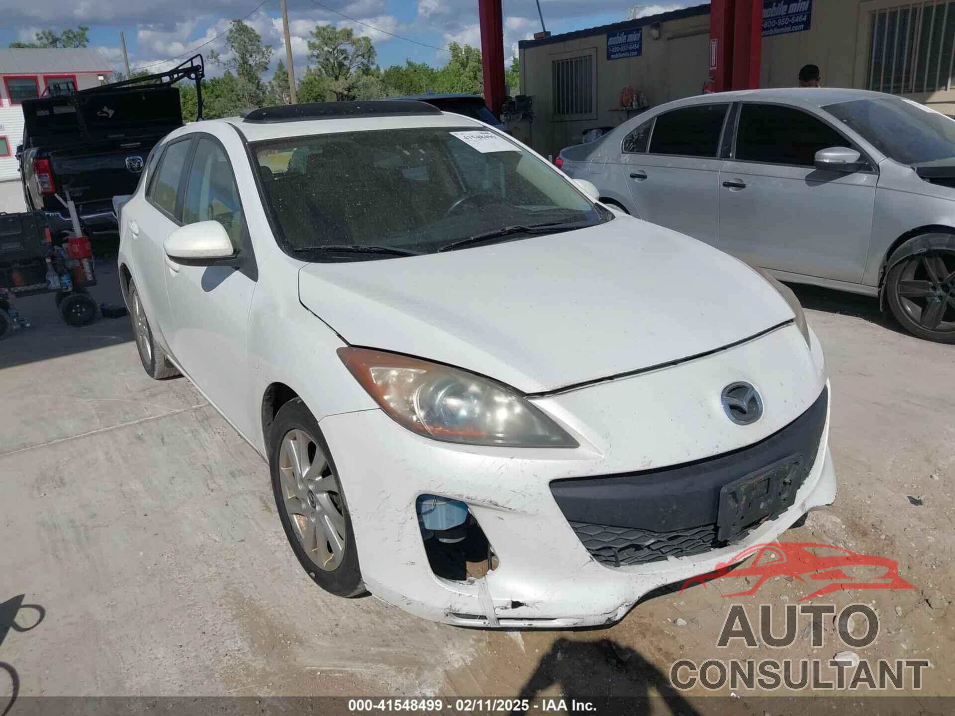 MAZDA MAZDA3 2013 - JM1BL1L70D1766020