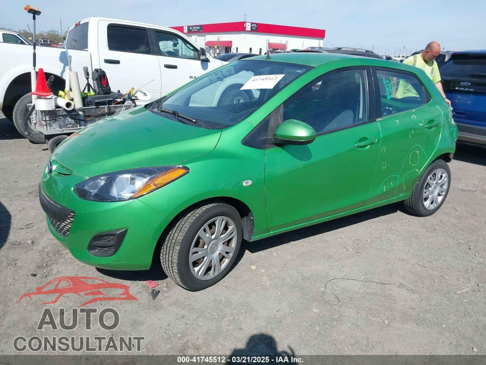 MAZDA MAZDA2 2013 - JM1DE1KY2D0155604