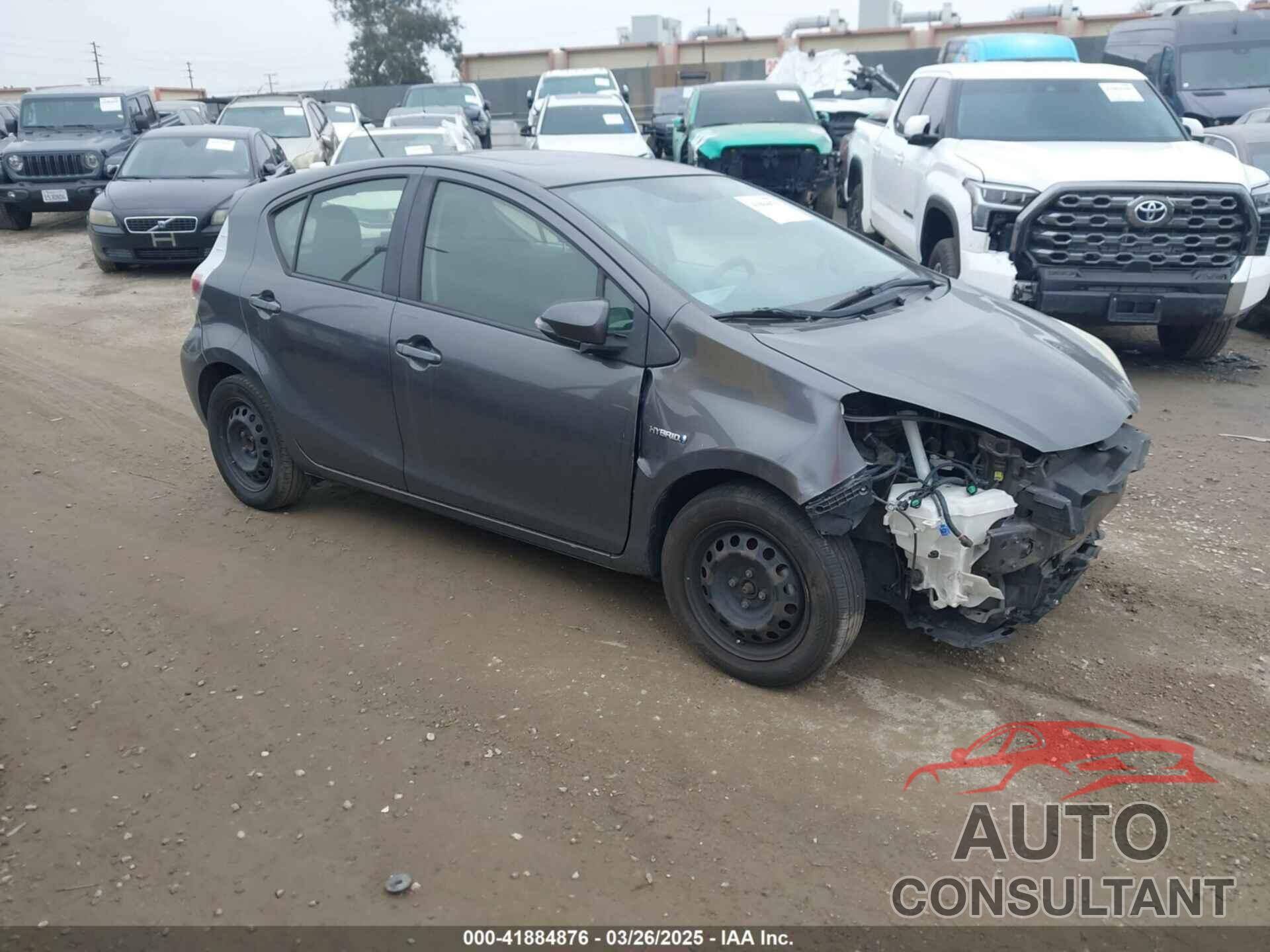 TOYOTA PRIUS C 2012 - JTDKDTB34C1019896
