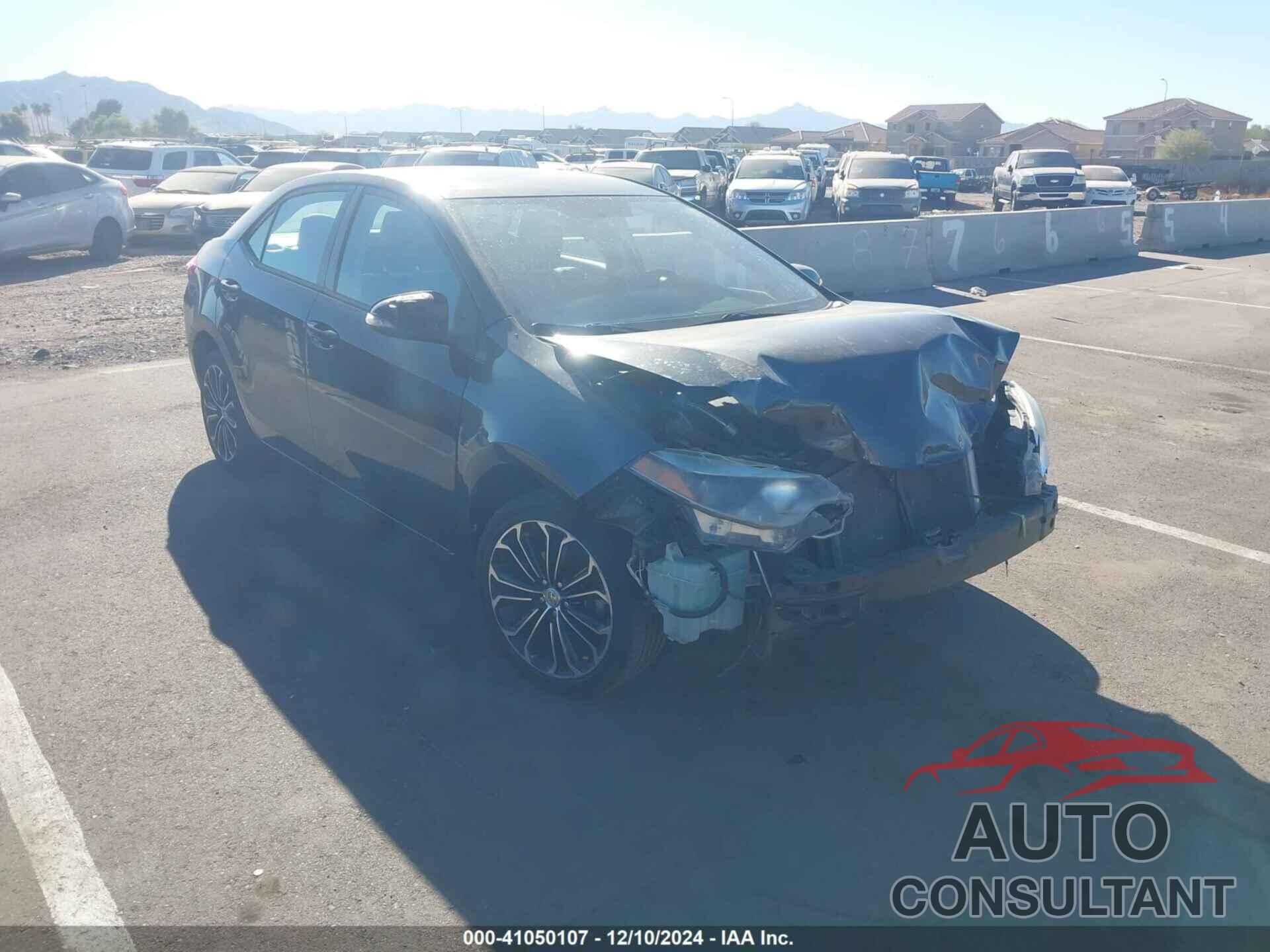 TOYOTA COROLLA 2014 - 5YFBURHE9EP020200