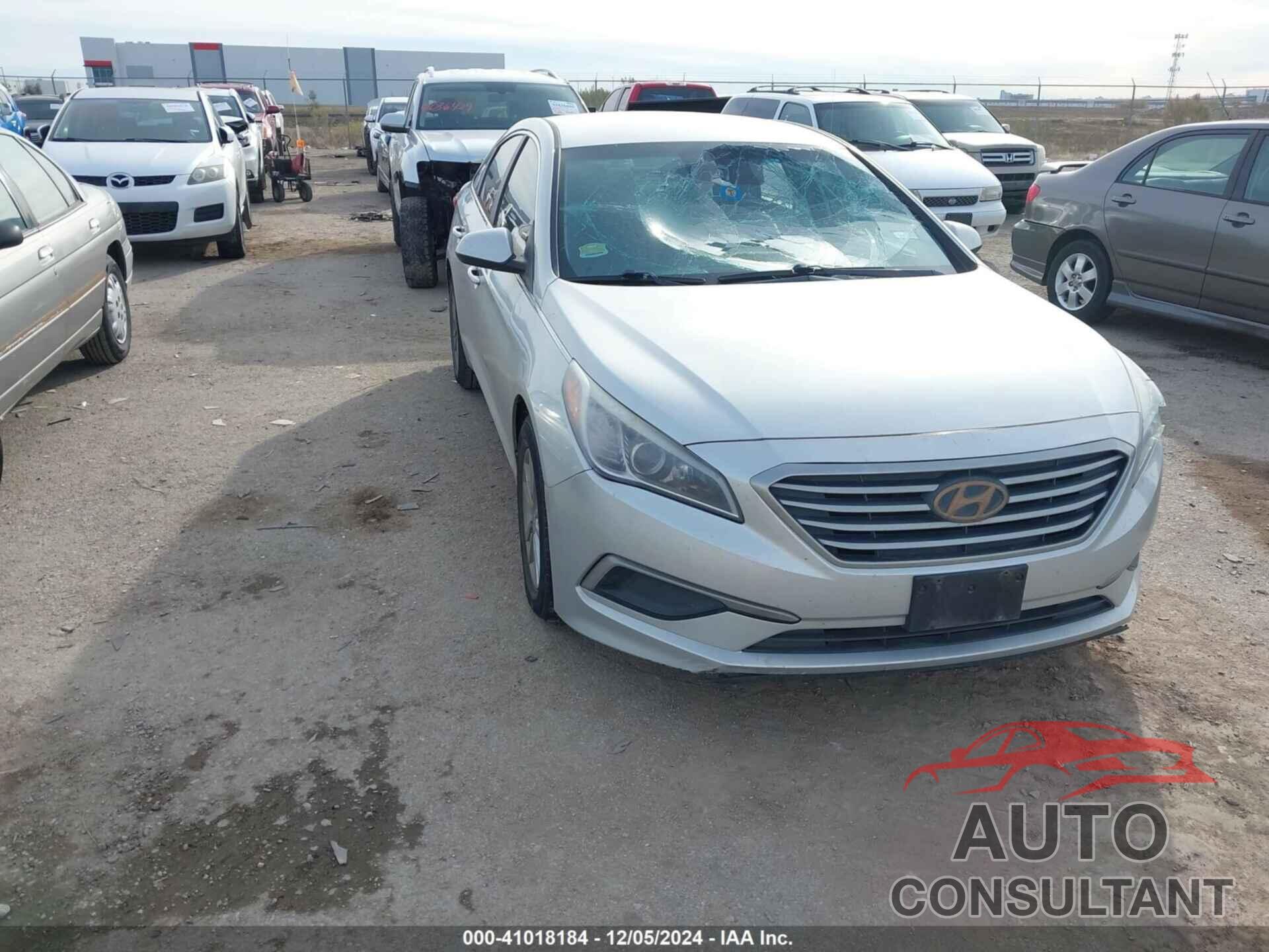 HYUNDAI SONATA 2017 - 5NPE24AFXHH534017