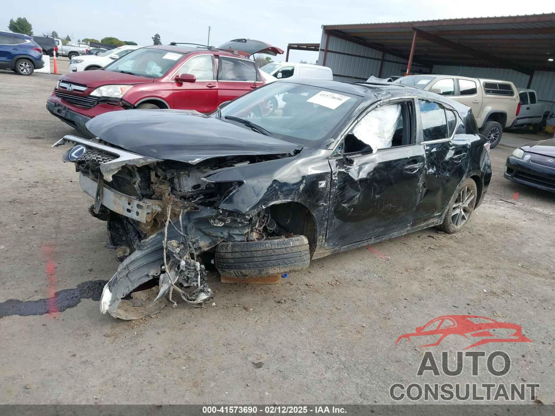 LEXUS CT 200H 2017 - JTHKD5BH6H2291891