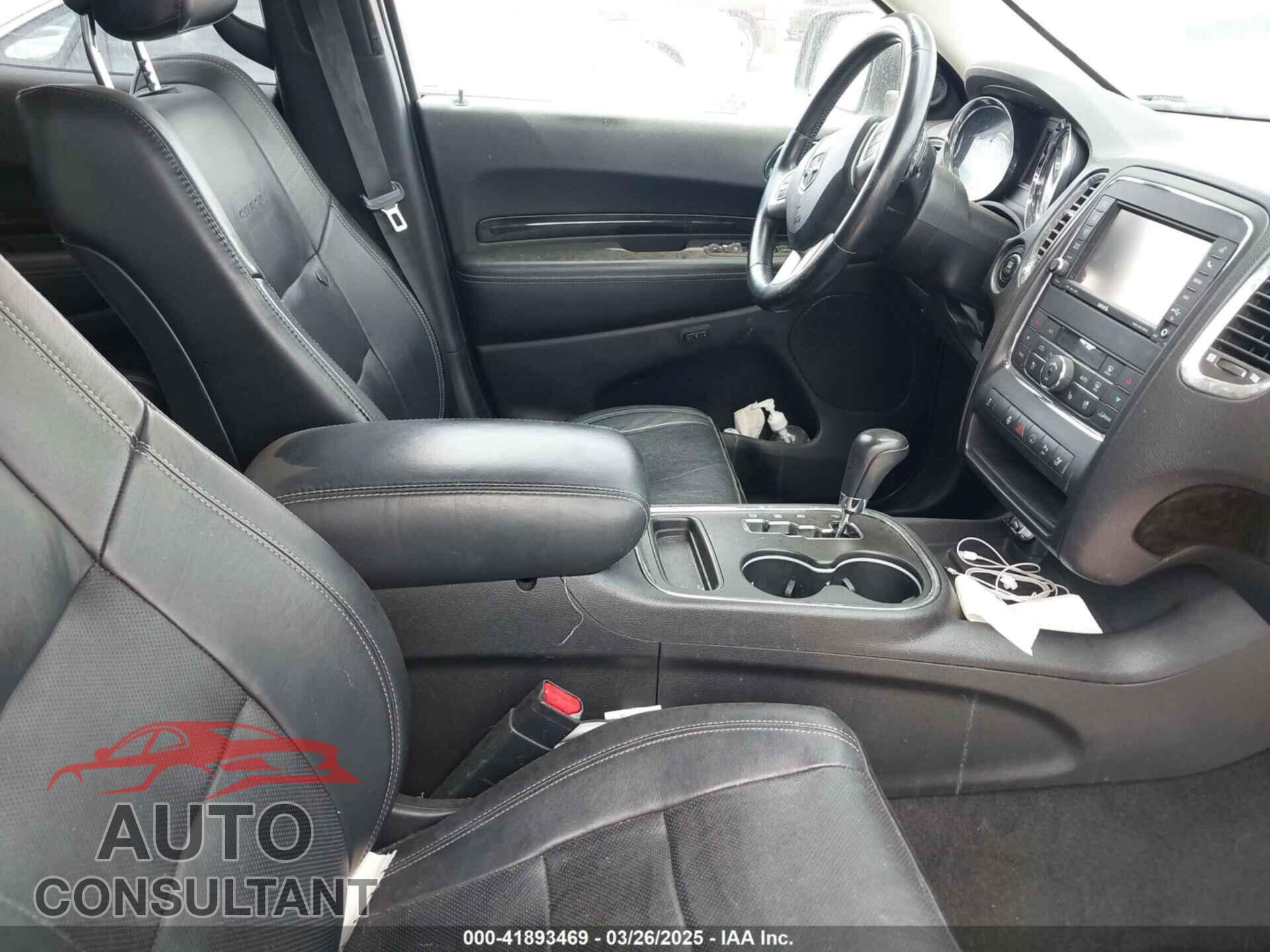 DODGE DURANGO 2013 - 1C4RDHEG5DC597263