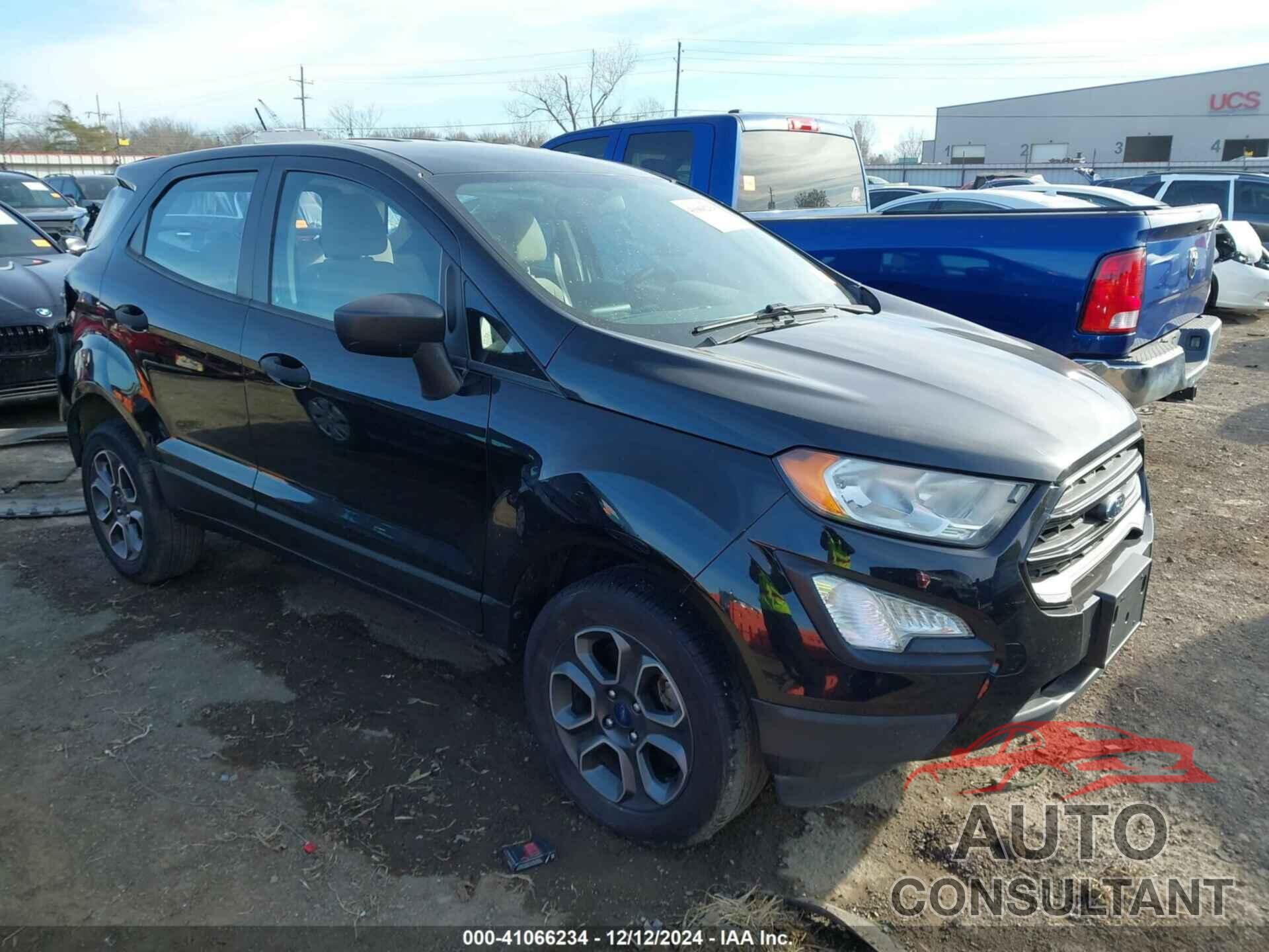 FORD ECOSPORT 2018 - MAJ6P1SL0JC191718