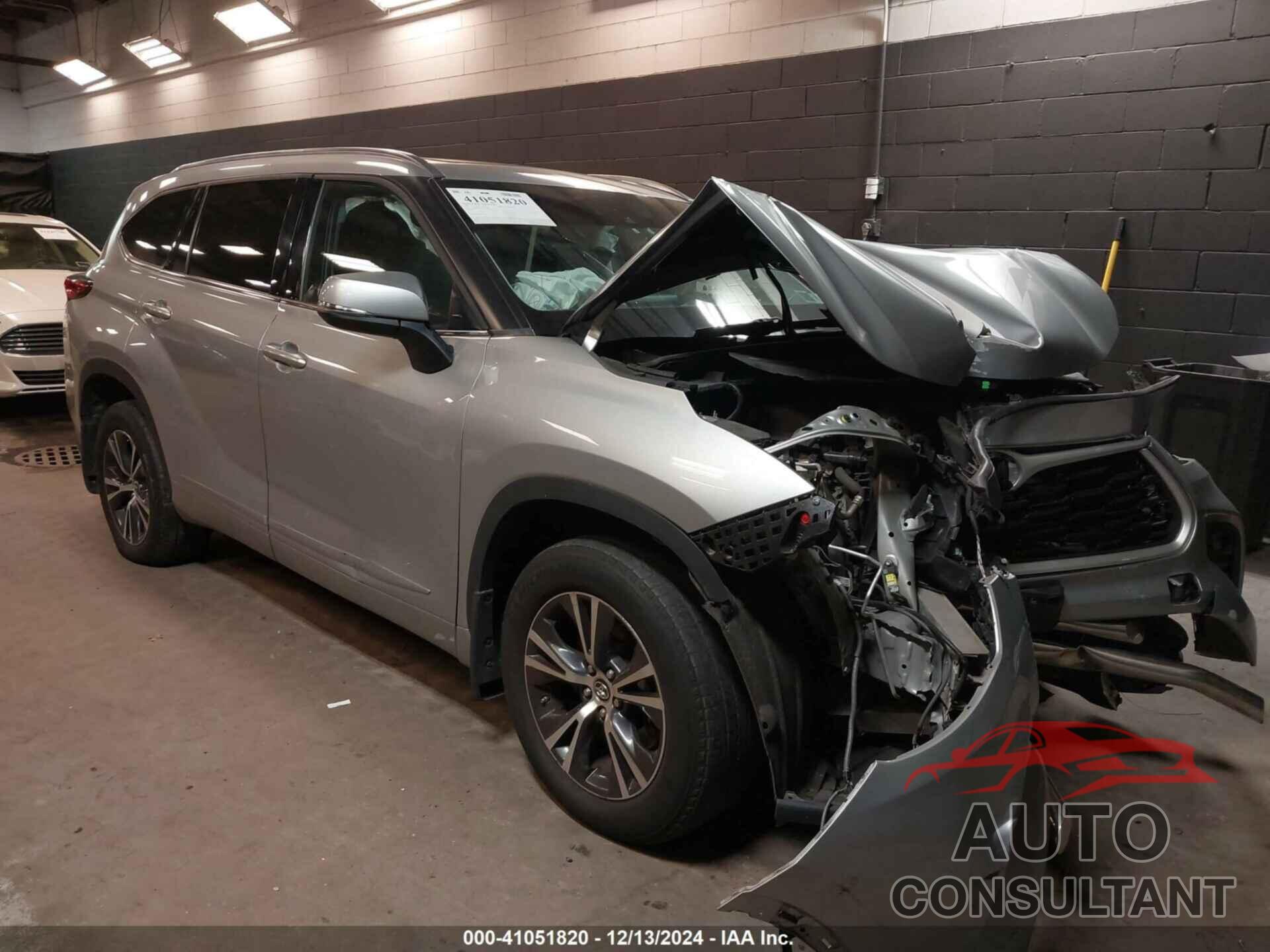 TOYOTA HIGHLANDER 2021 - 5TDGZRBH7MS557986