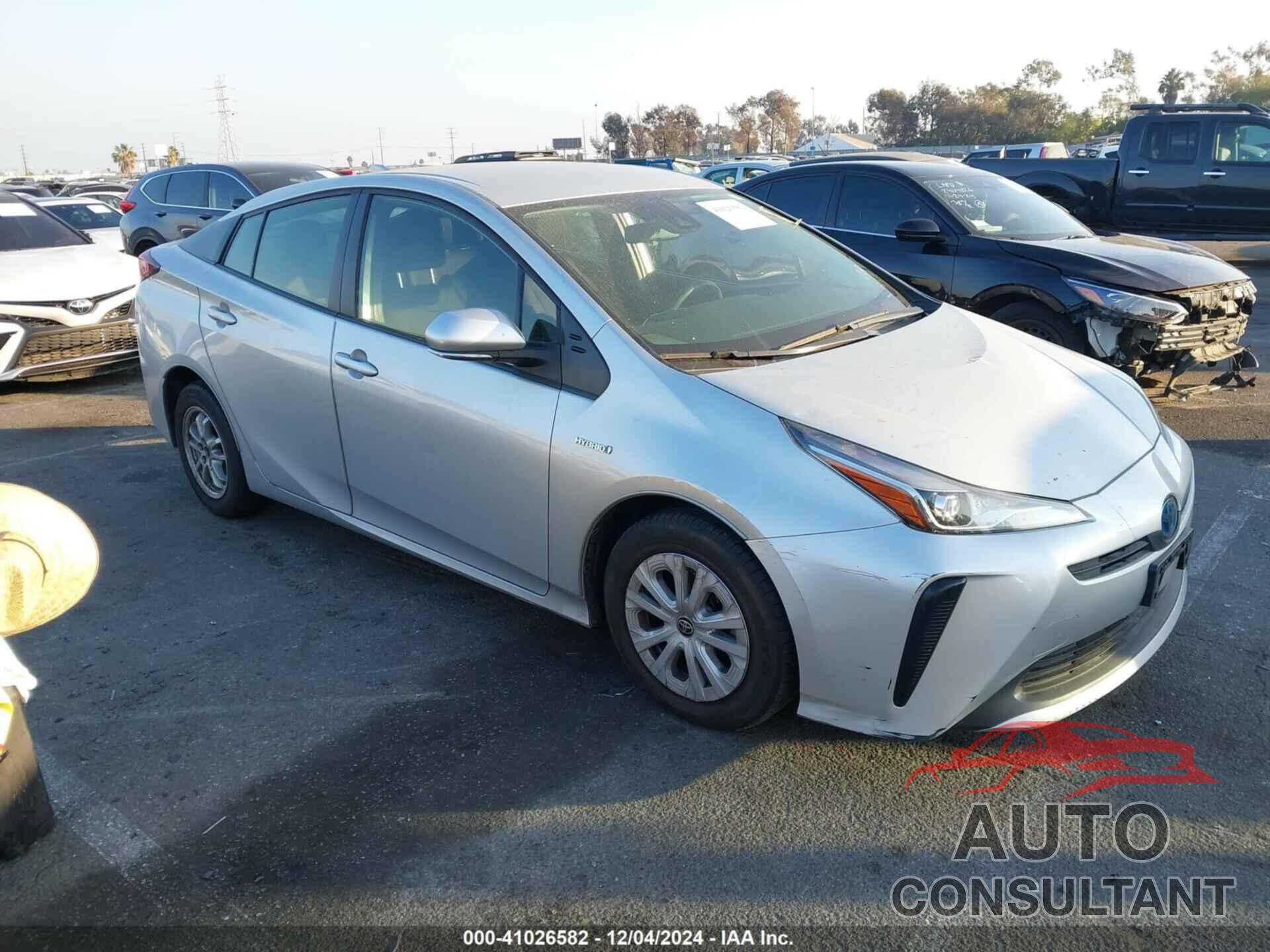 TOYOTA PRIUS 2019 - JTDKARFU7K3091001