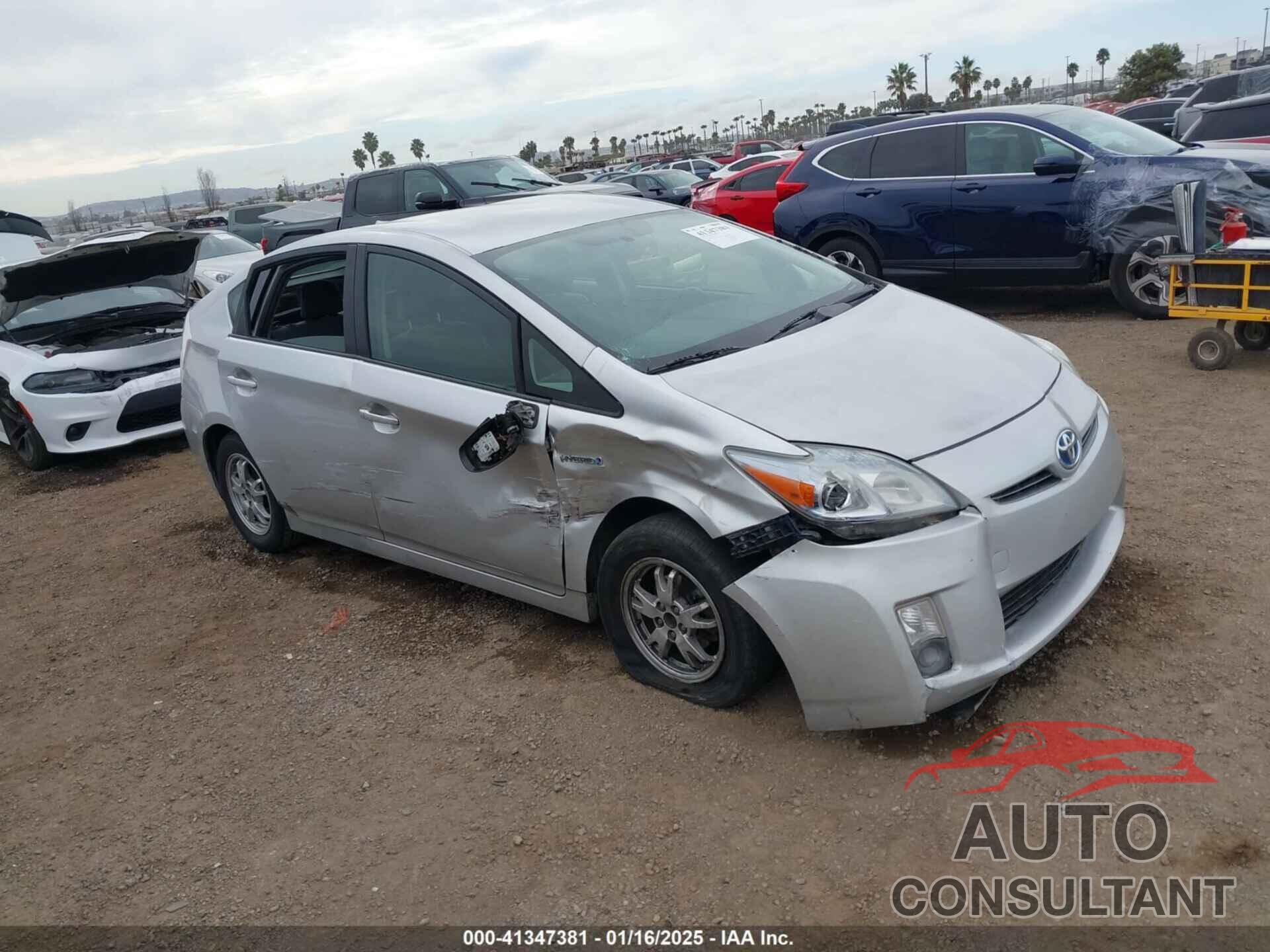TOYOTA PRIUS 2010 - JTDKN3DUXA1250639