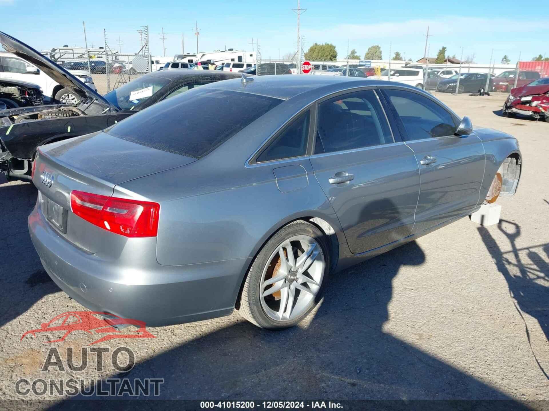 AUDI A6 2013 - WAUDFAFC1DN111279