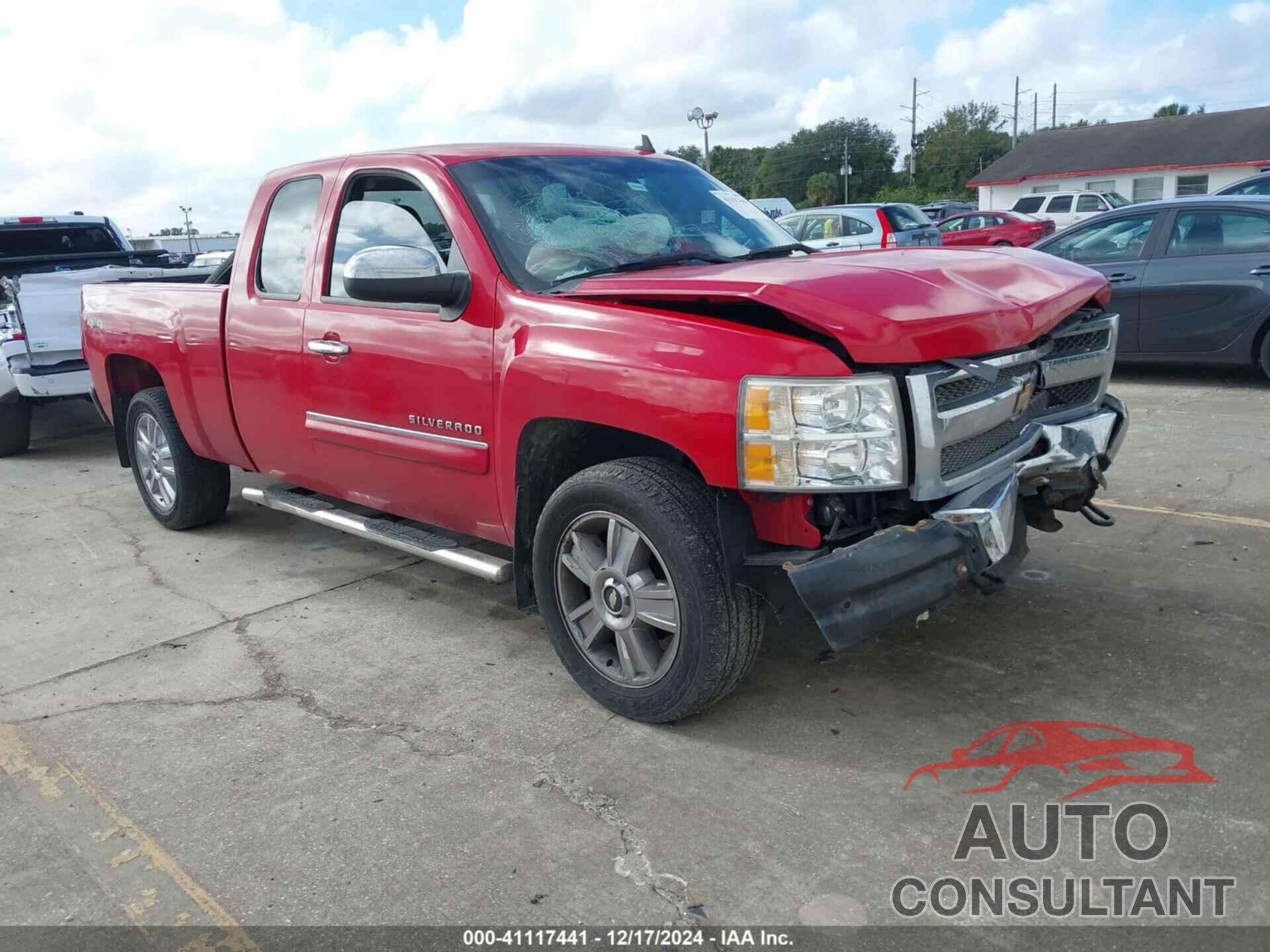 CHEVROLET SILVERADO 1500 2012 - 1GCRKSE71CZ319541