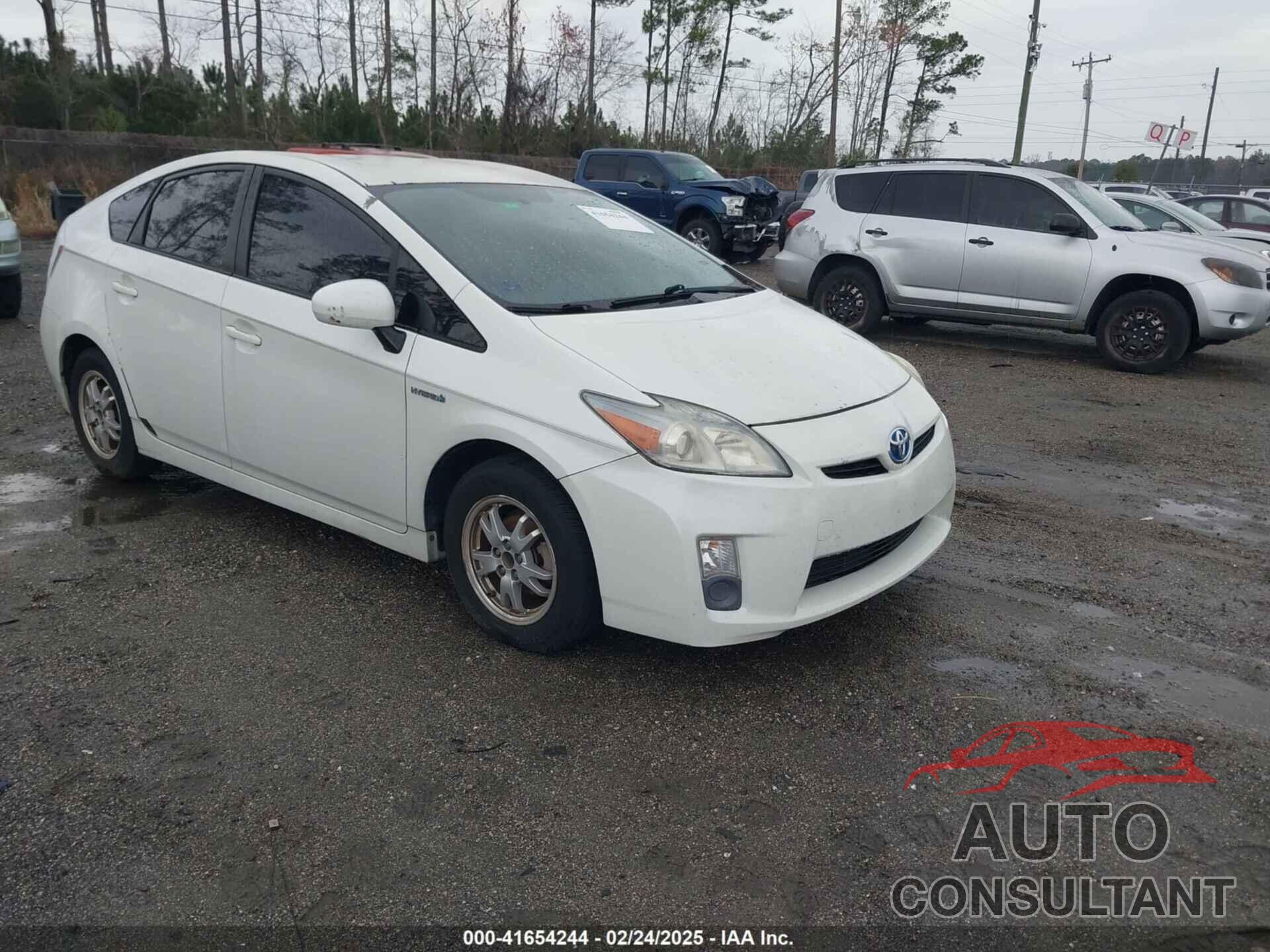 TOYOTA PRIUS 2010 - JTDKN3DU1A0207927