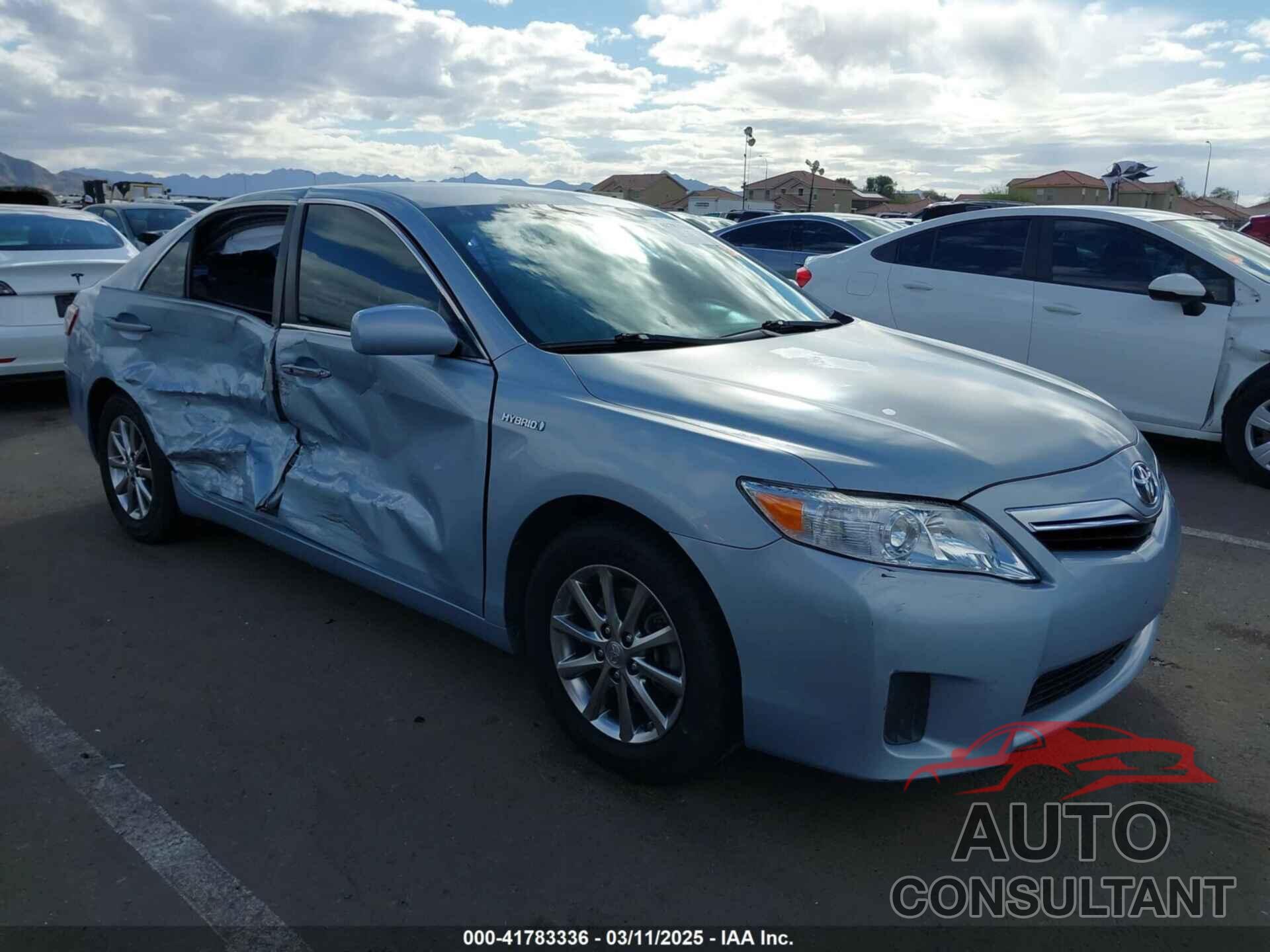 TOYOTA CAMRY HYBRID 2010 - 4T1BB3EK0AU121468