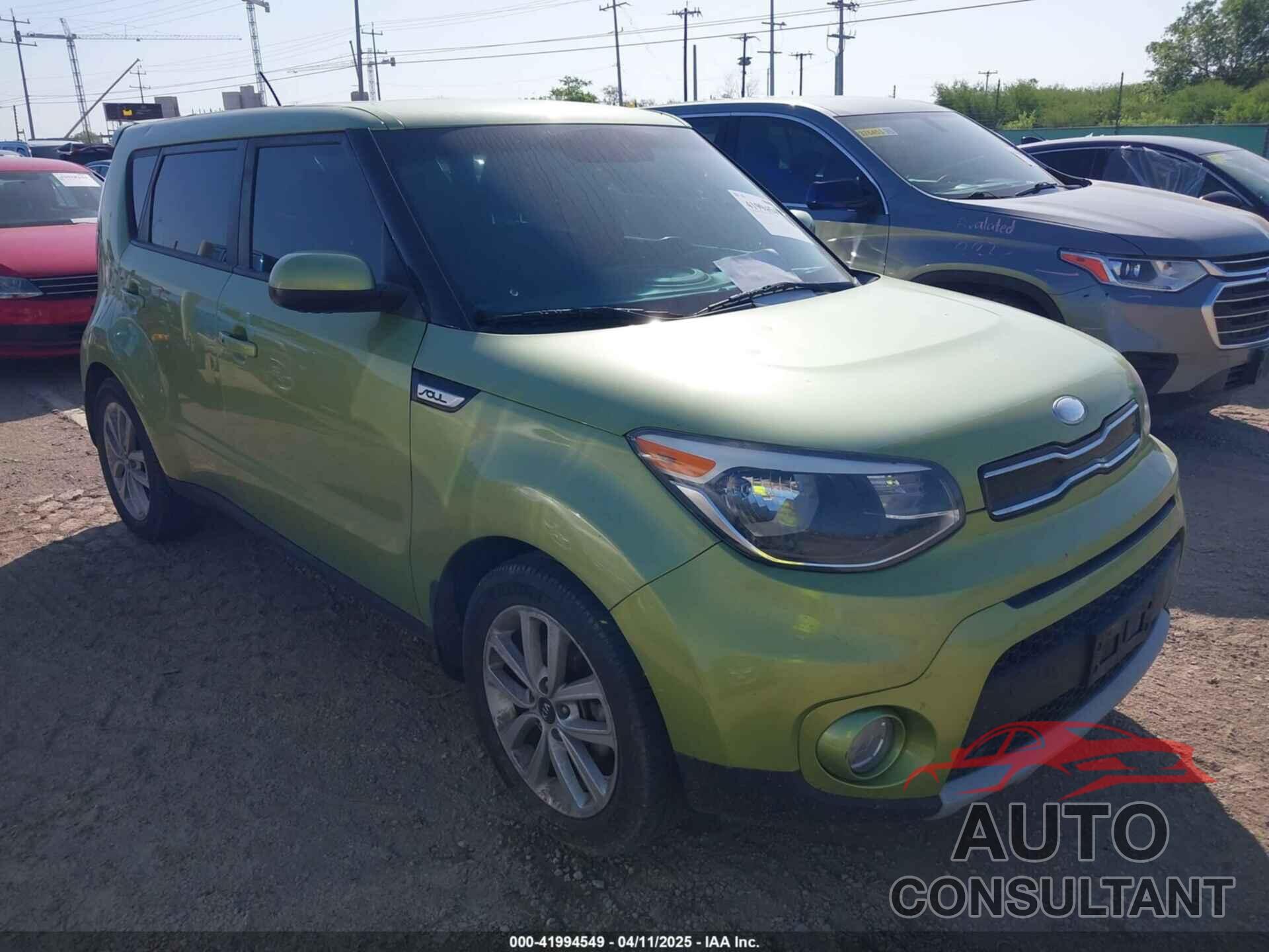 KIA SOUL 2019 - KNDJP3A56K7911035