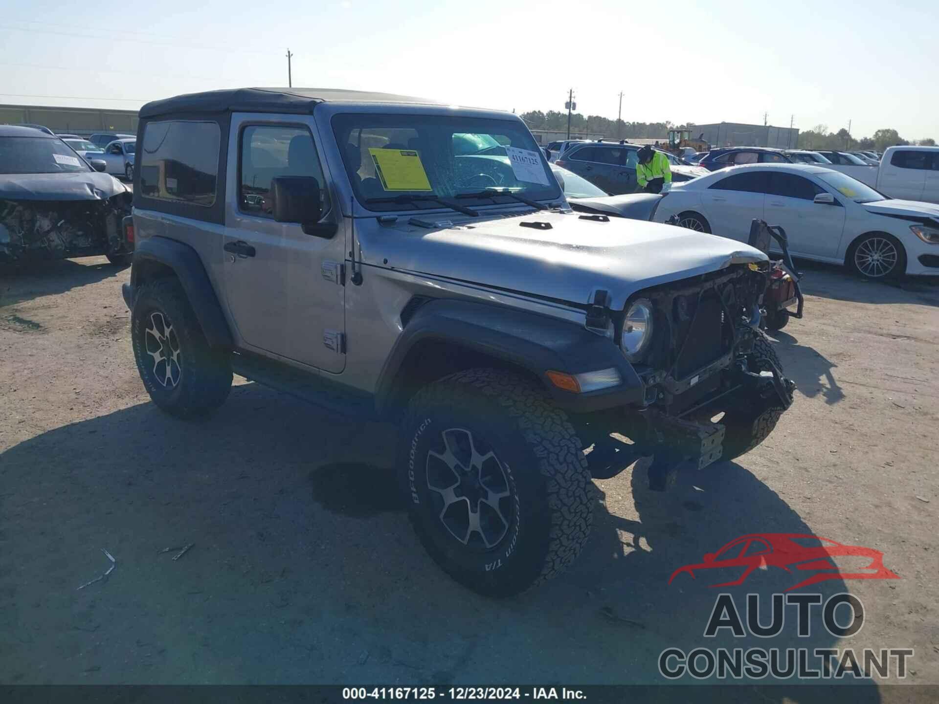 JEEP WRANGLER 2019 - 1C4GJXAGXKW598033