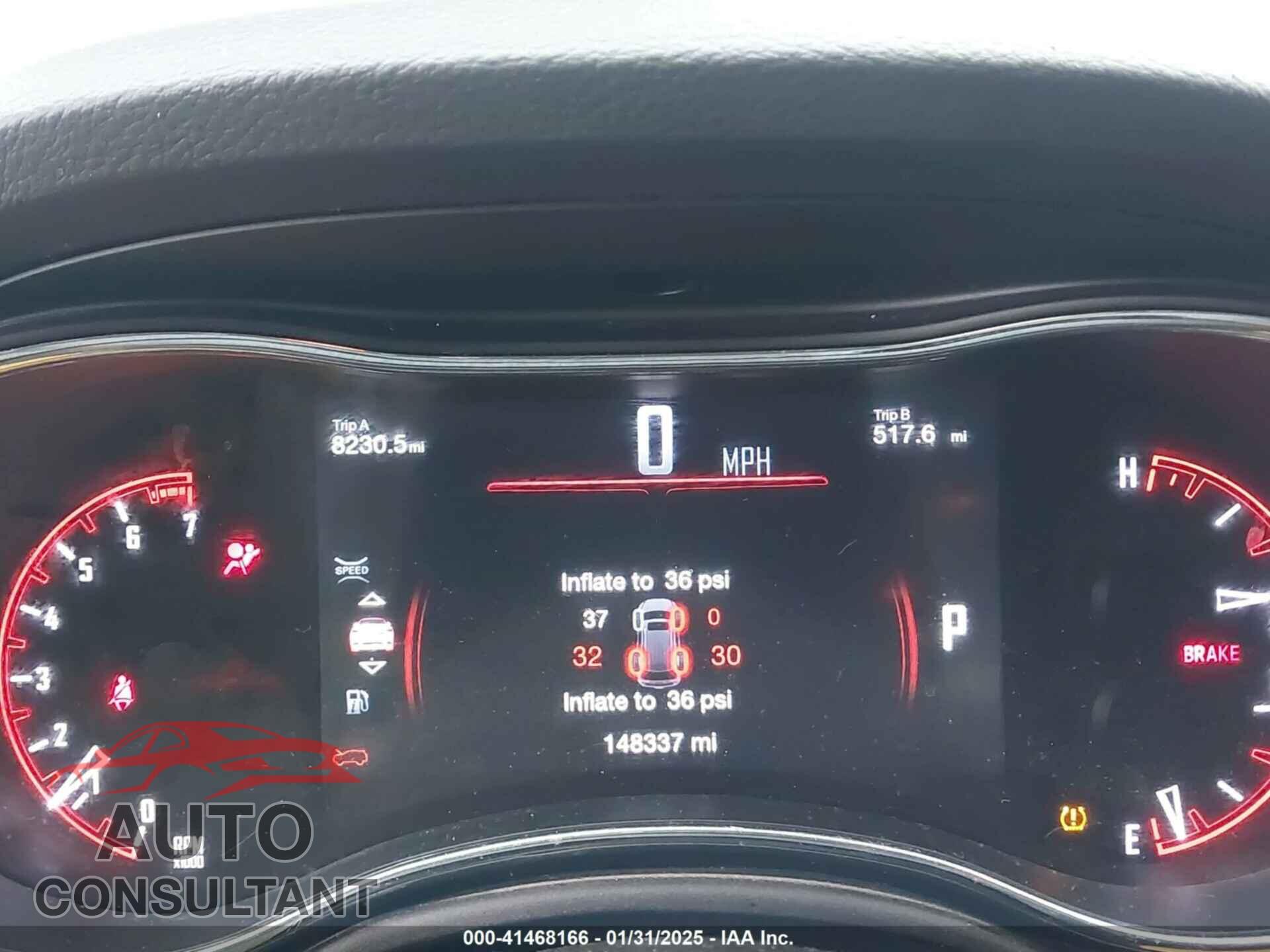 DODGE DURANGO 2017 - 1C4RDJAG4HC871653