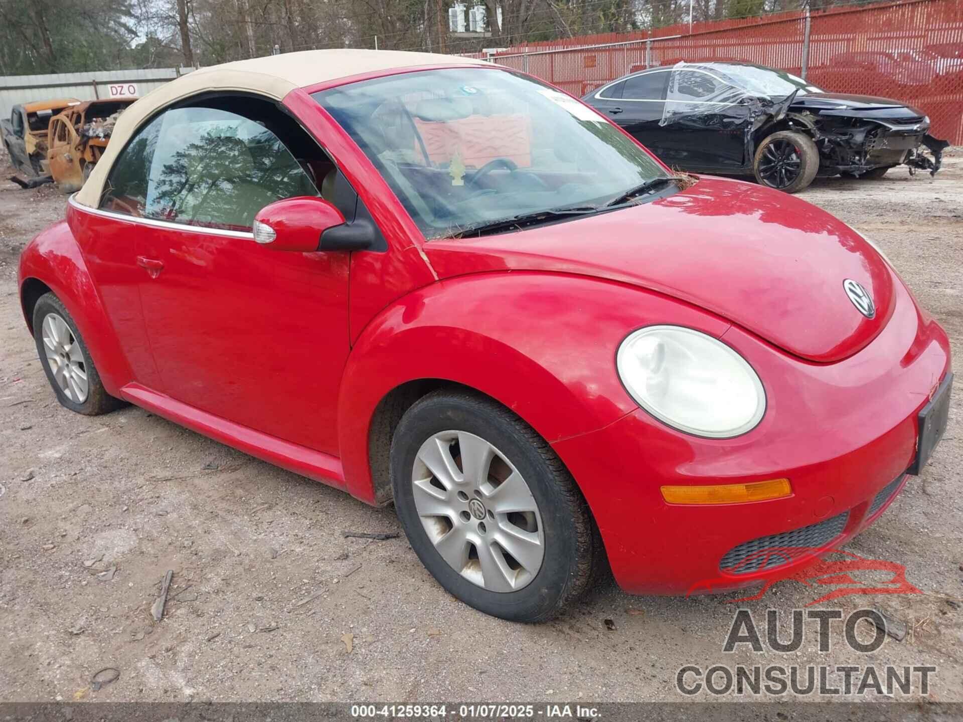 VOLKSWAGEN NEW BEETLE 2009 - 3VWRF31YX9M406550