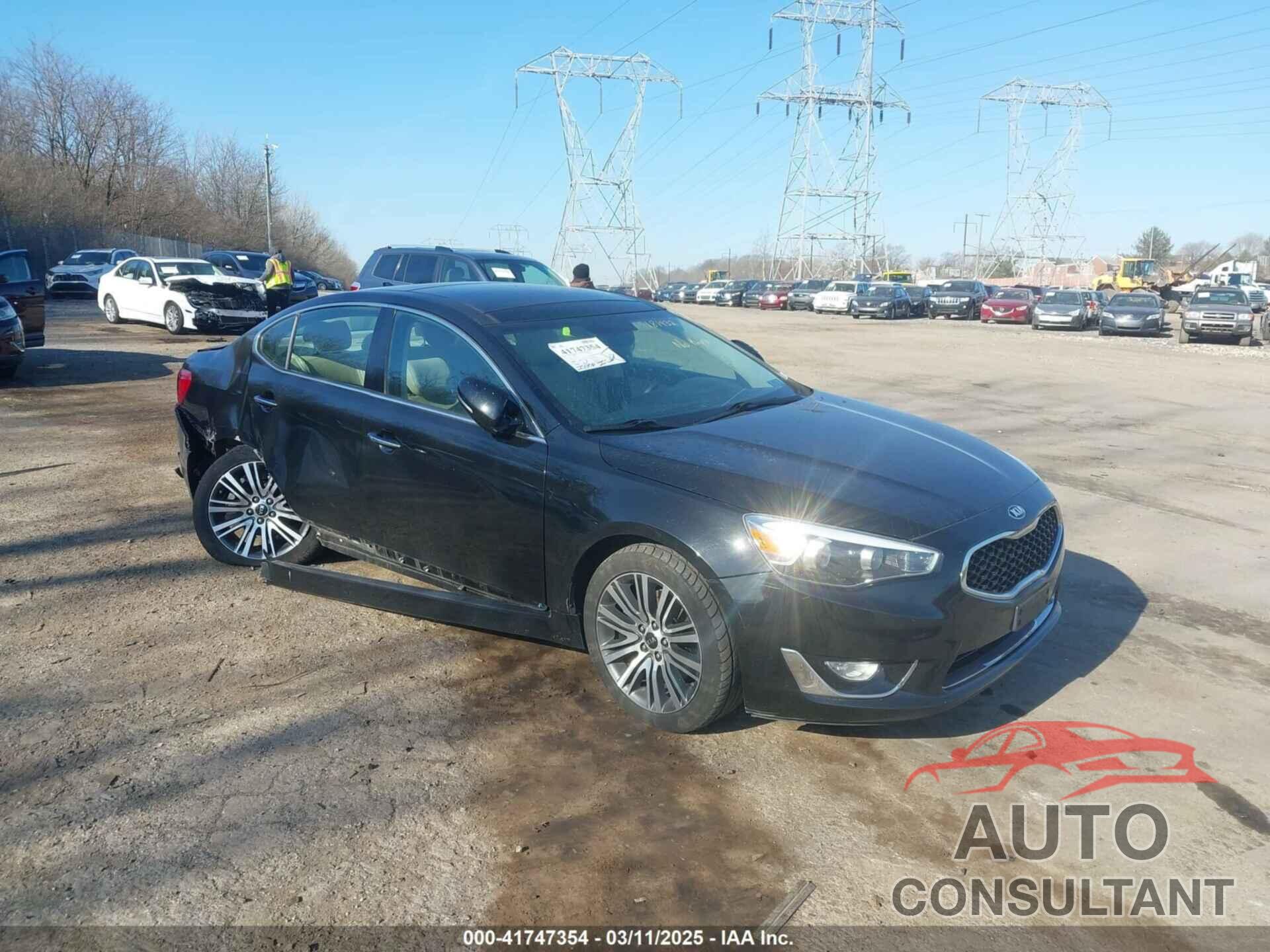 KIA CADENZA 2015 - KNALN4D72F5181432