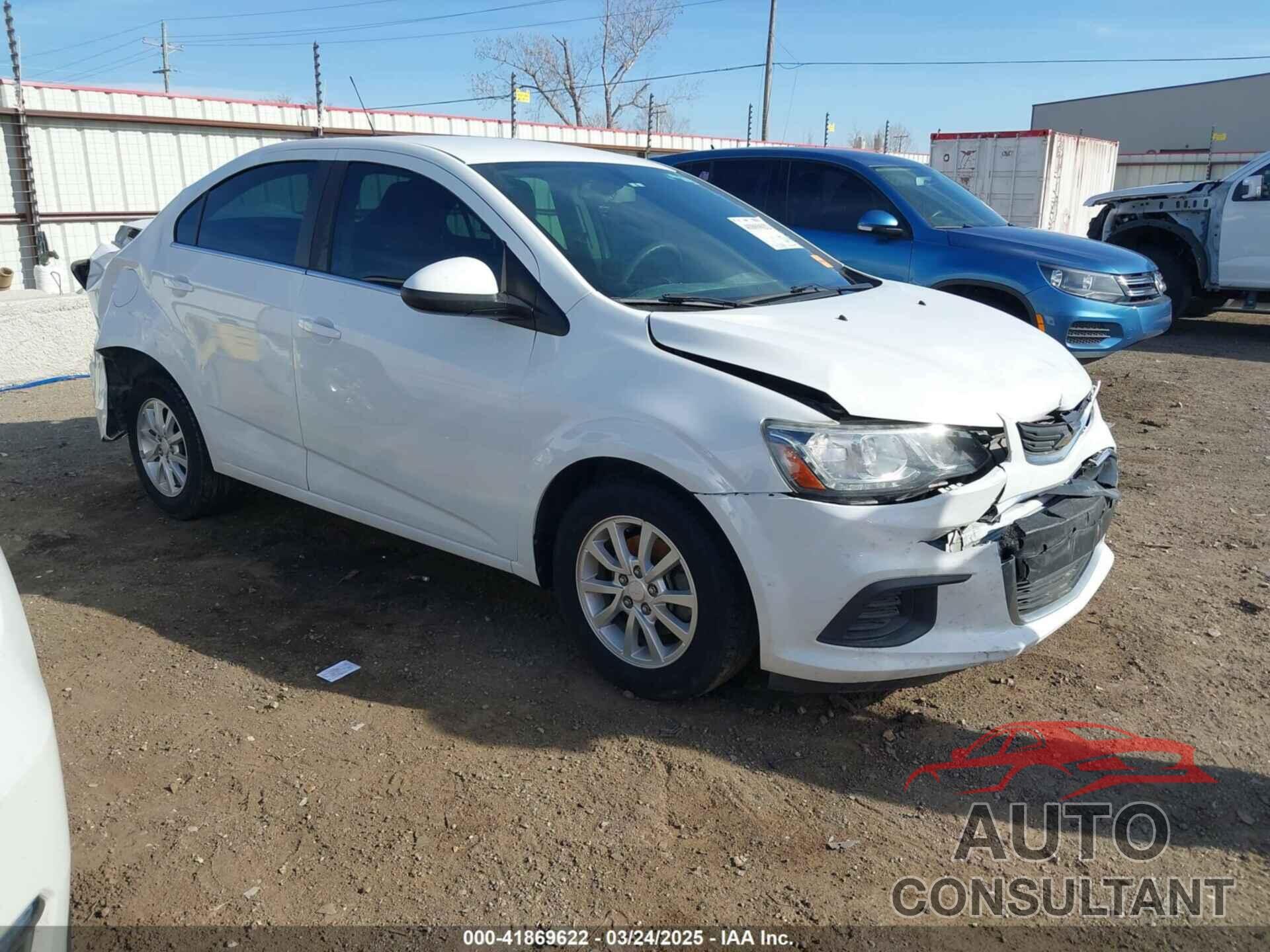 CHEVROLET SONIC 2017 - 1G1JD5SBXH4178144