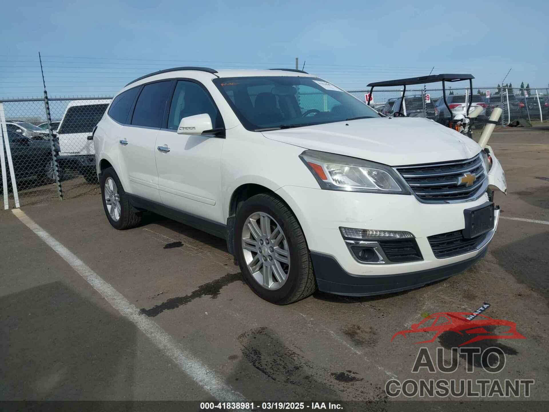 CHEVROLET TRAVERSE 2015 - 1GNKVGKD6FJ194420