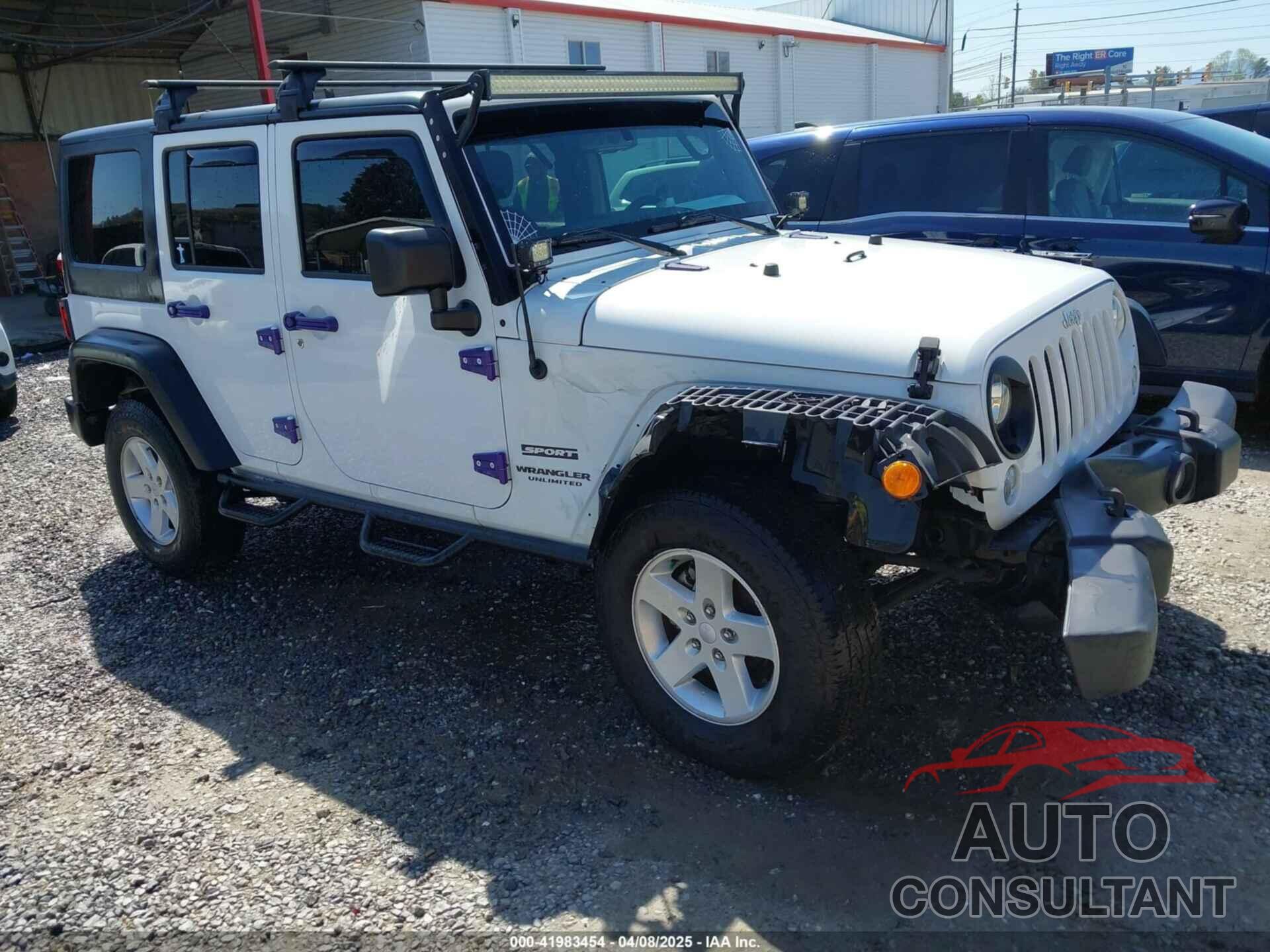 JEEP WRANGLER UNLIMITED 2017 - 1C4BJWDG7HL612805