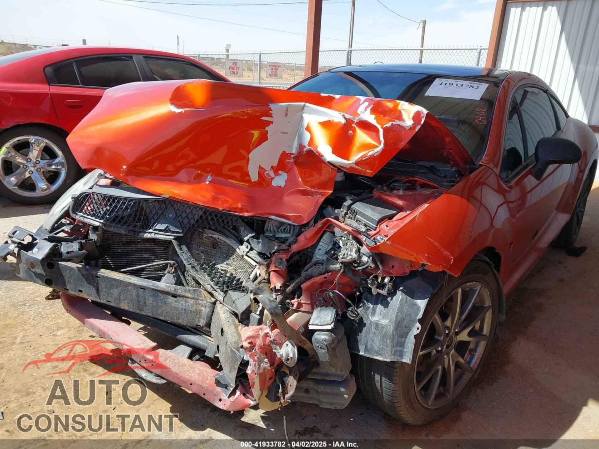 MITSUBISHI ECLIPSE 2012 - 4A31K5DF6CE008277
