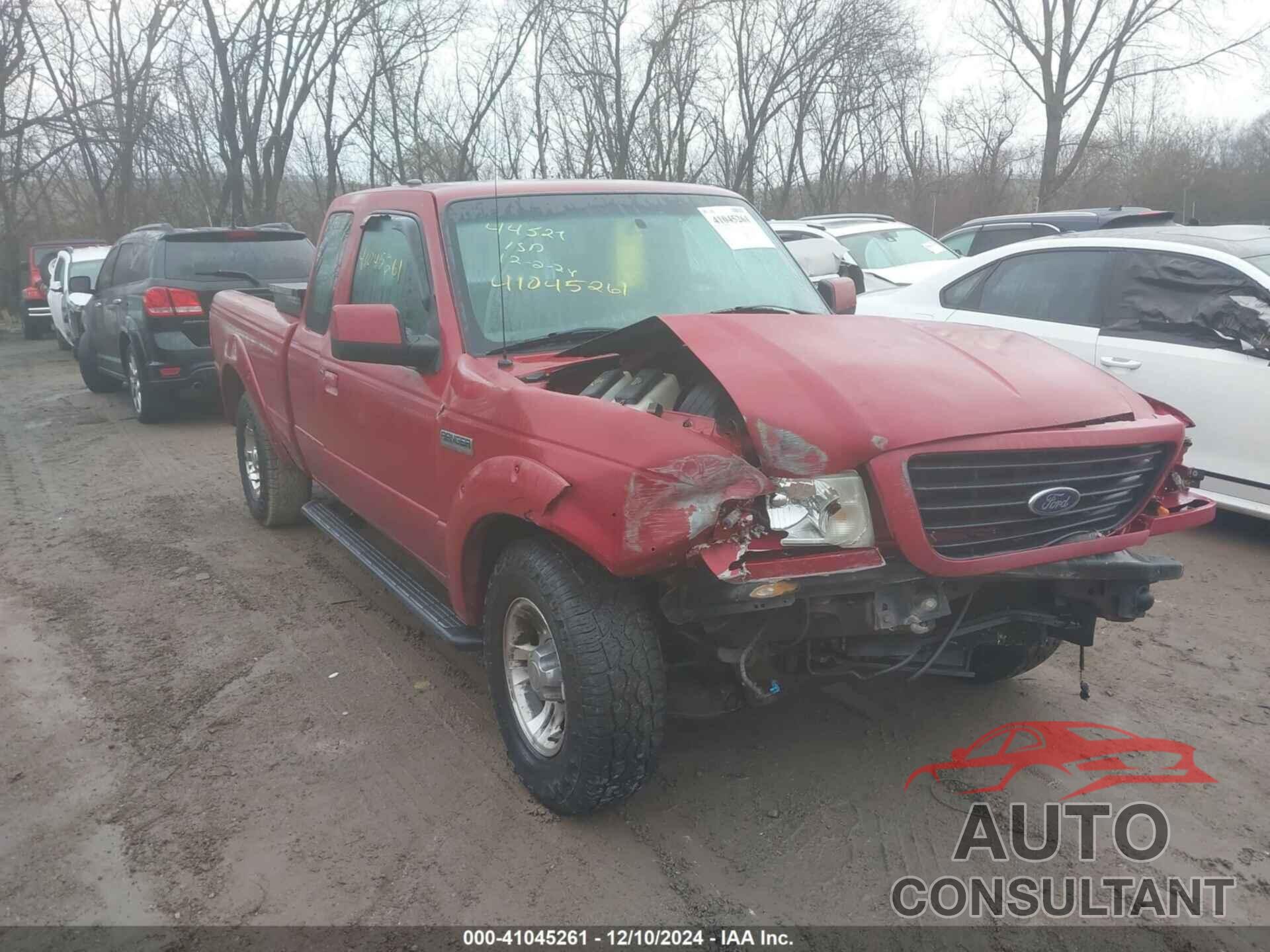 FORD RANGER 2009 - 1FTYR44E79PA69116
