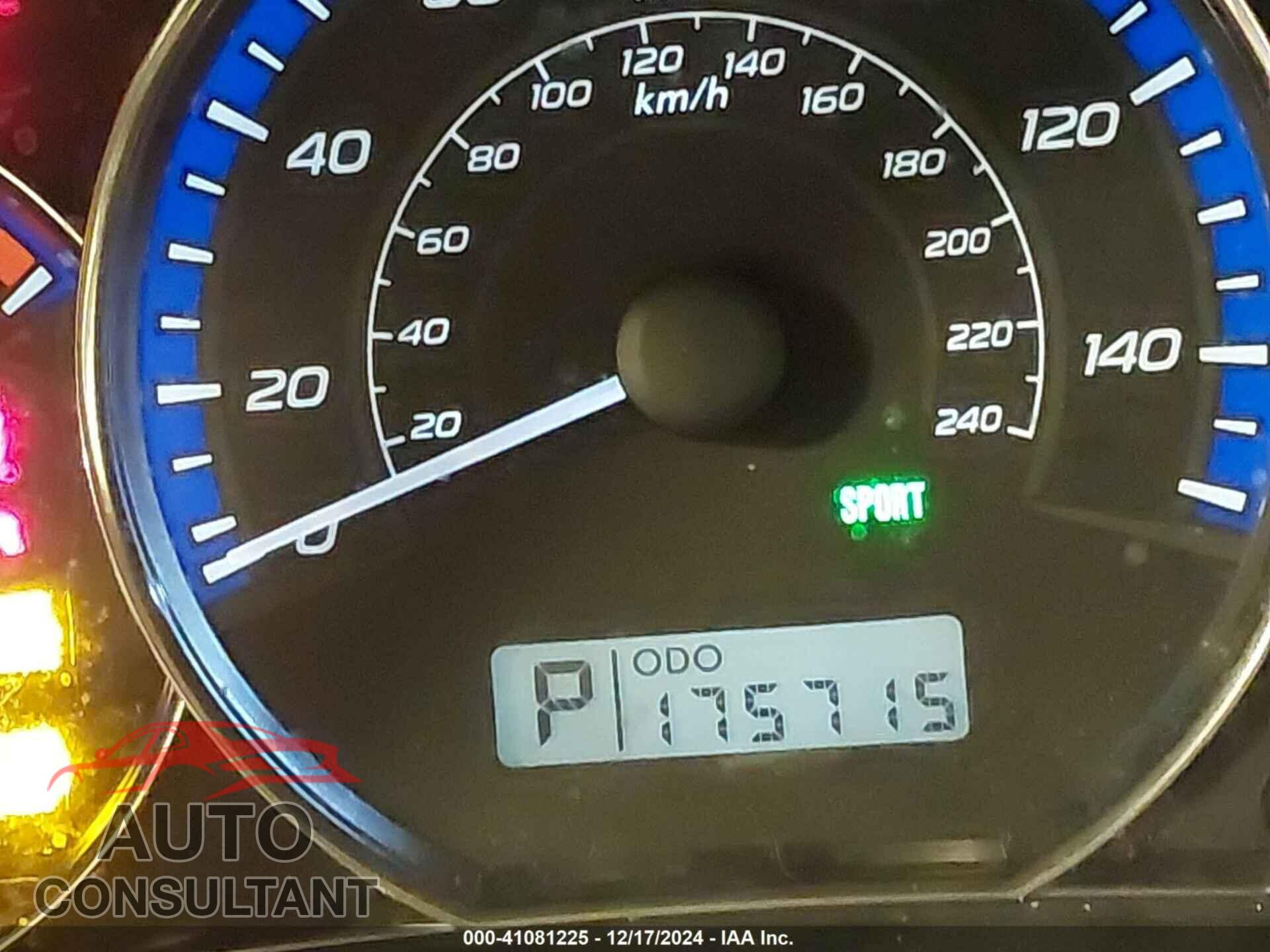 SUBARU FORESTER 2012 - JF2SHBBCXCH404578