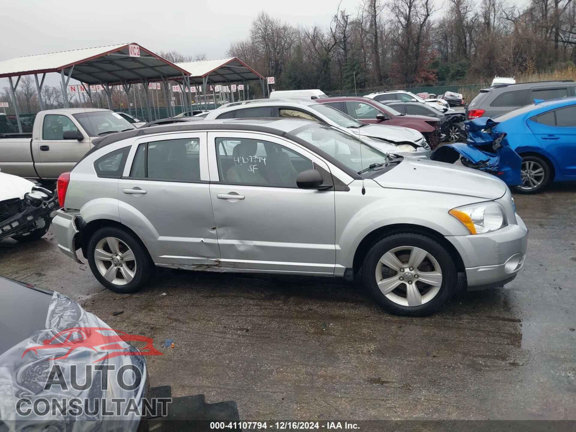 DODGE CALIBER 2012 - 1C3CDWDA8CD535005