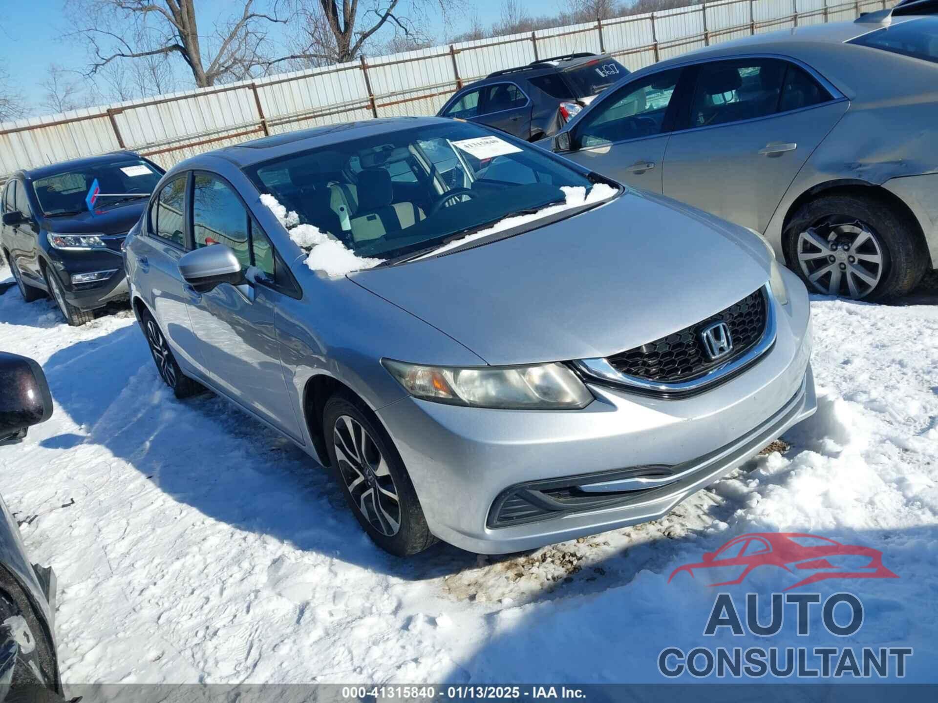 HONDA CIVIC 2014 - 19XFB2F82EE048529