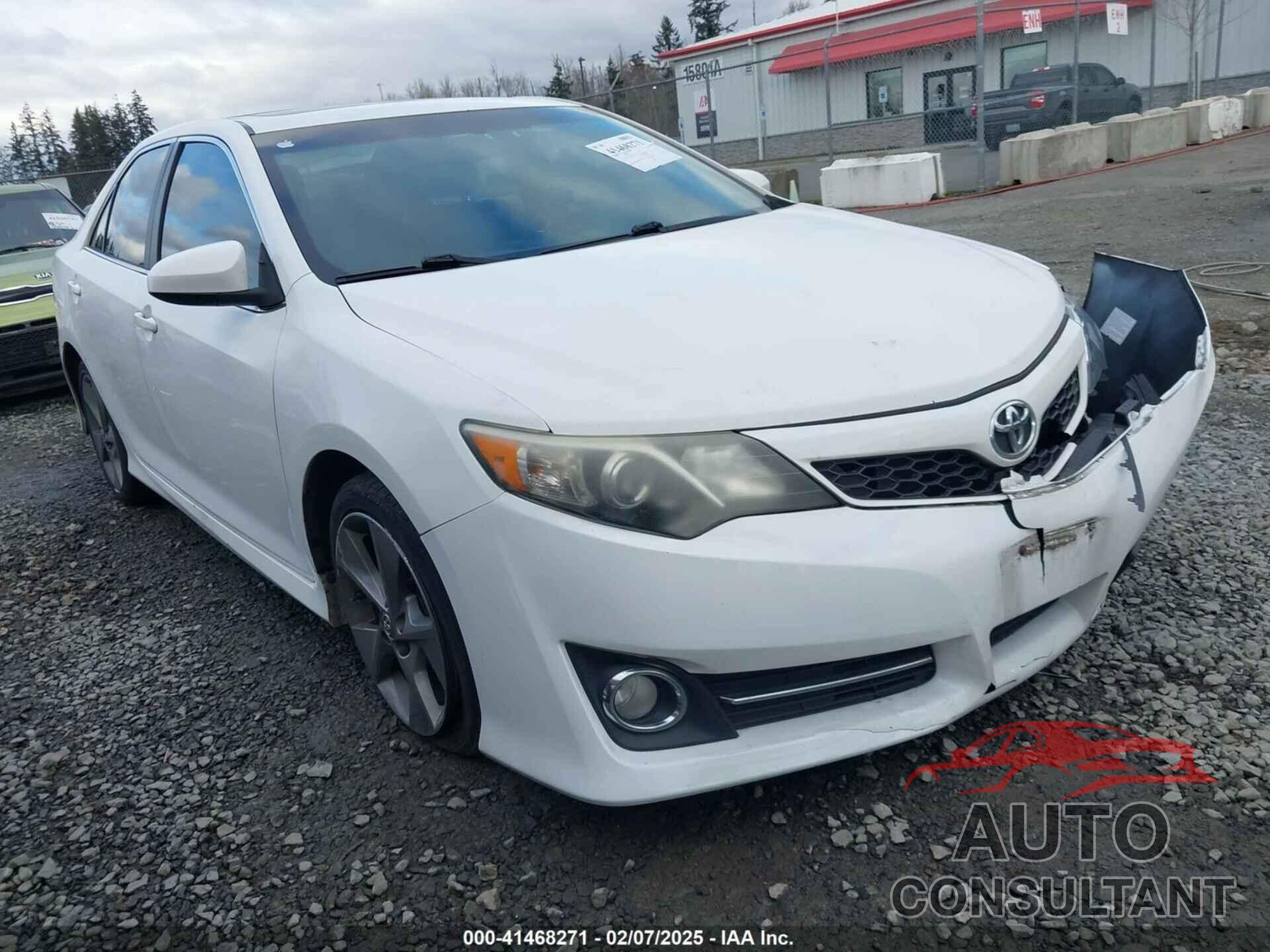 TOYOTA CAMRY 2012 - 4T1BK1FK8CU503138