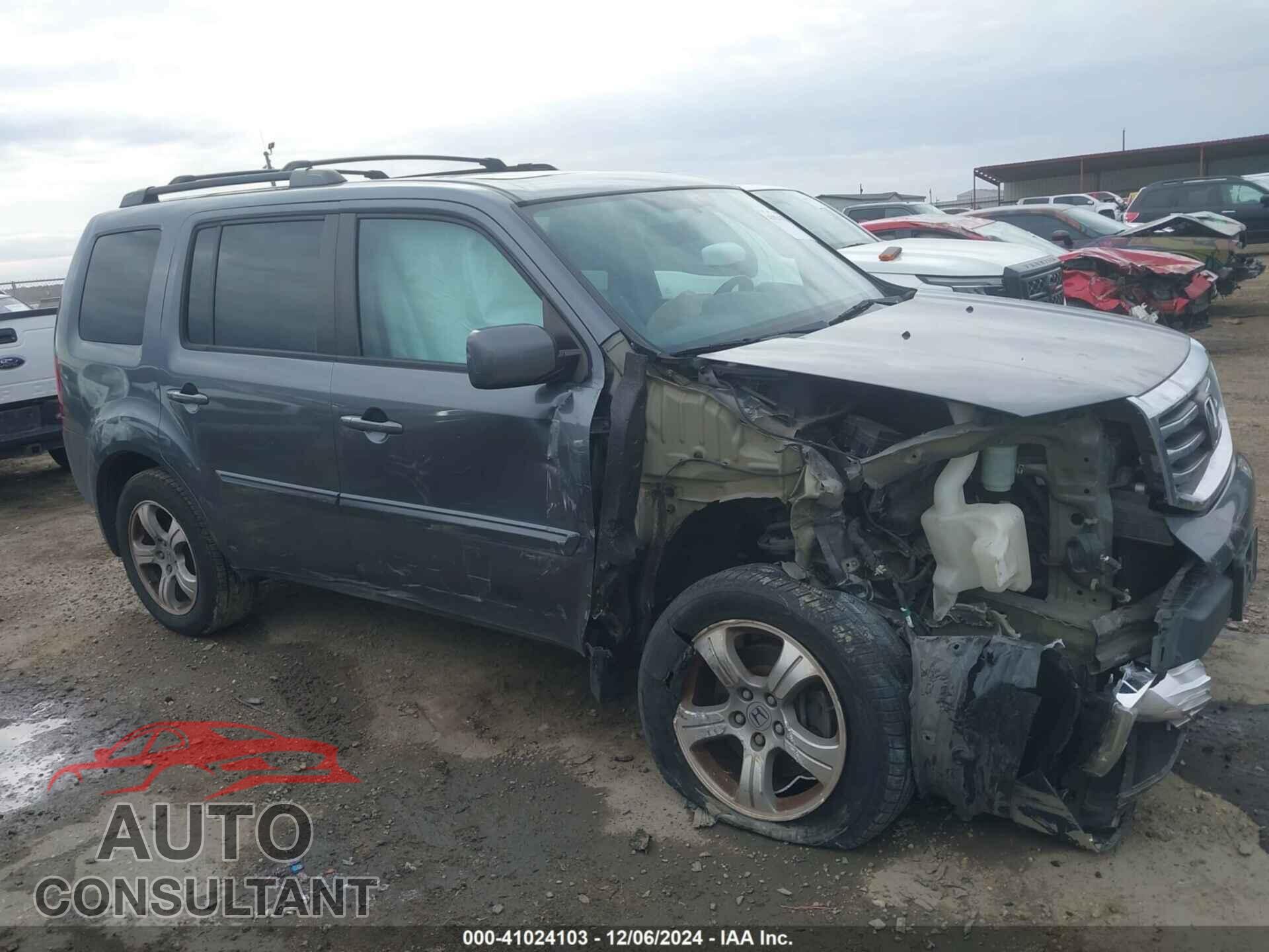 HONDA PILOT 2013 - 5FNYF3H7XDB024043