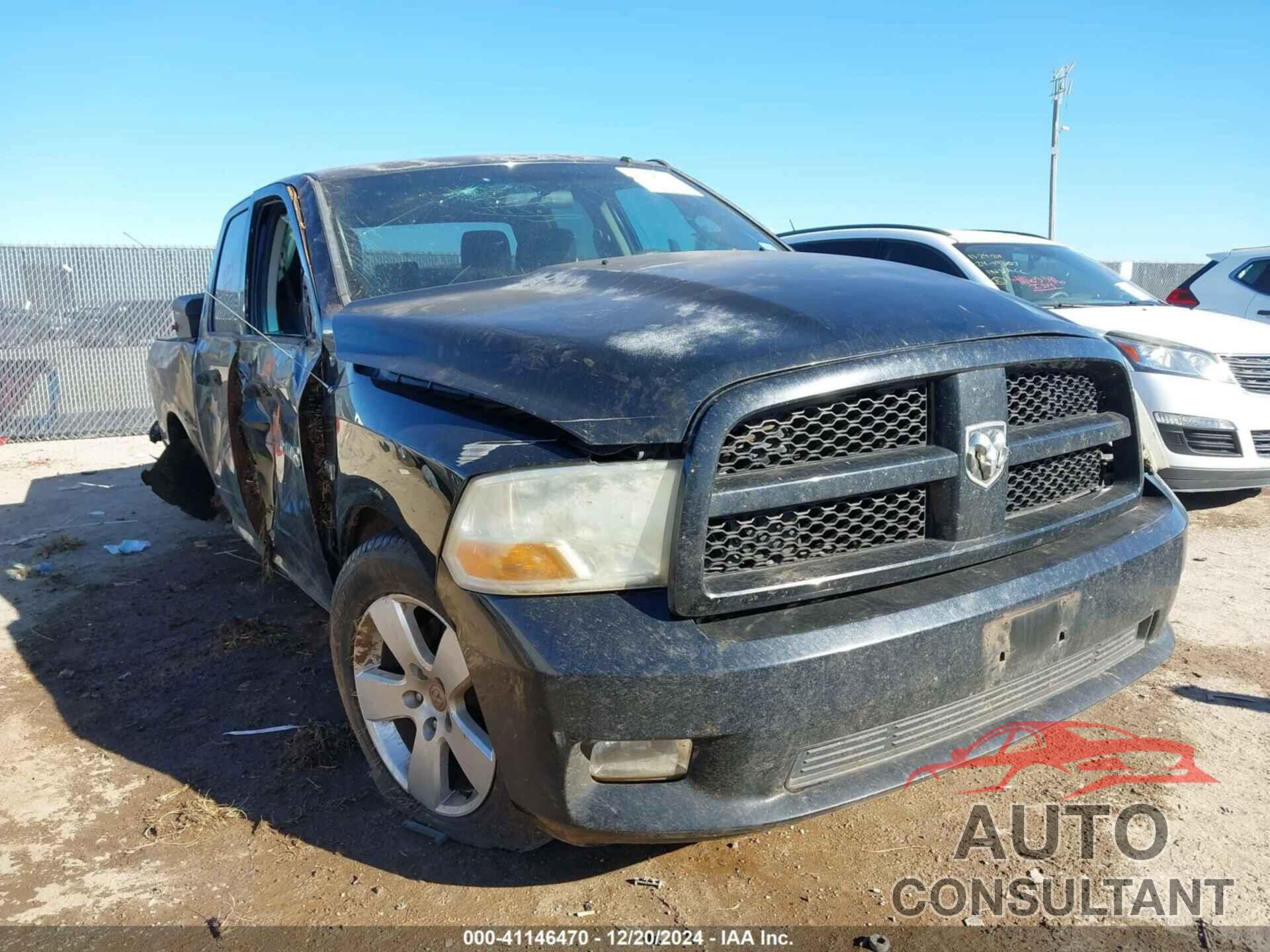 DODGE RAM 1500 2012 - 1C6RD6FT8CS206909