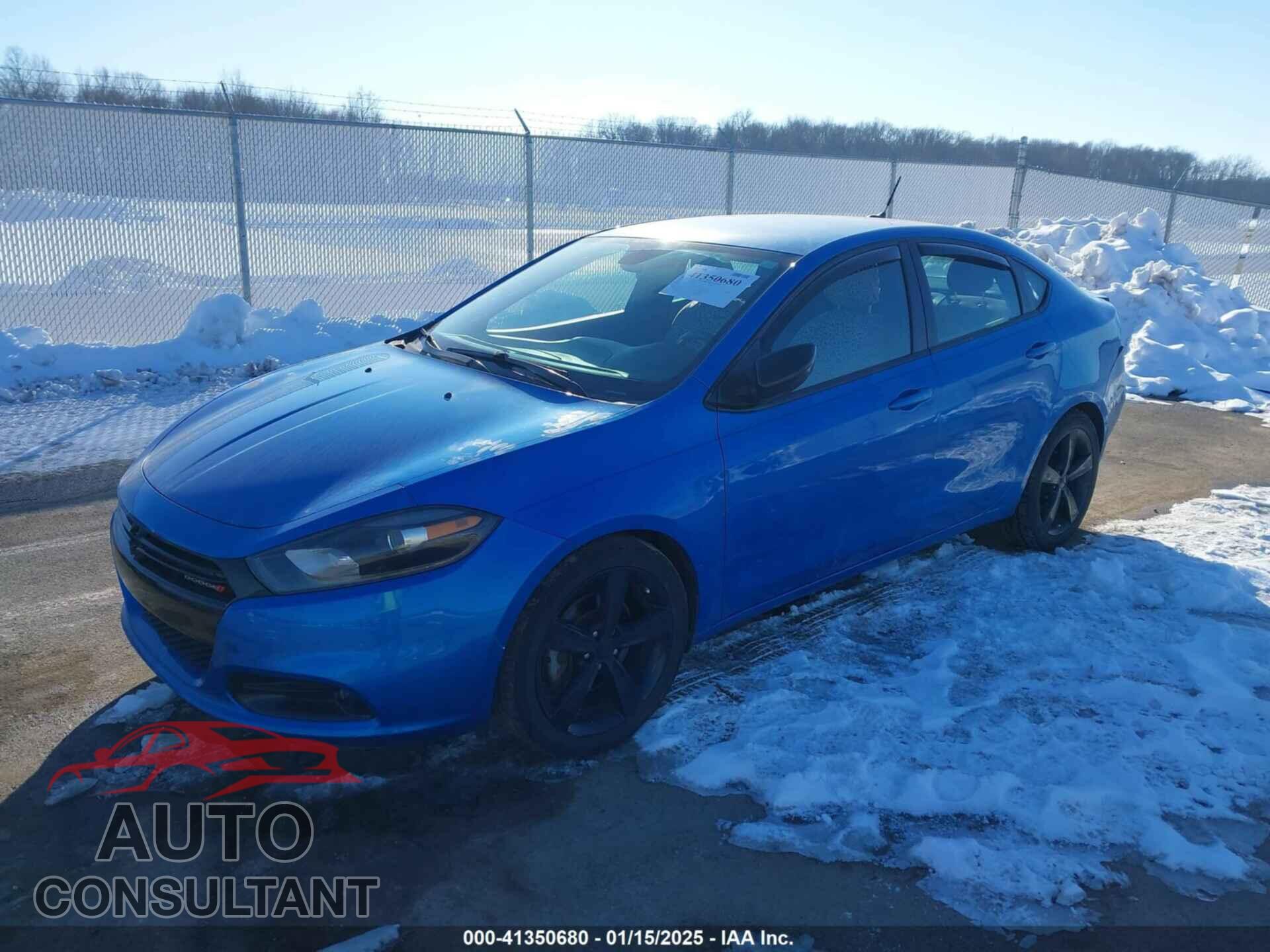 DODGE DART 2015 - 1C3CDFBB2FD200368